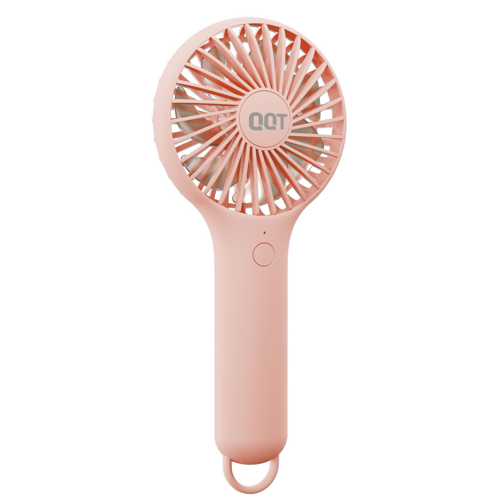 Qqt Mini Handheld Fan, Small Personal Fan With 3 Speeds, Portable Battery Operated, Usb Rechargeable - Koospark