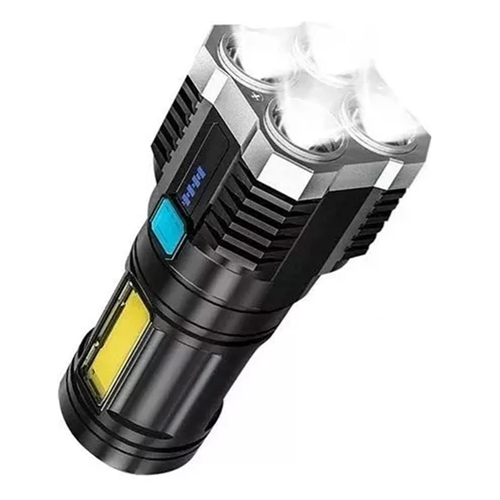 Fabater Flashlight, Solid Housing Ultra Bright Lasting Performance Led Outdoor Flashlight 800Mah Capacity For Hiking (1Pcs)