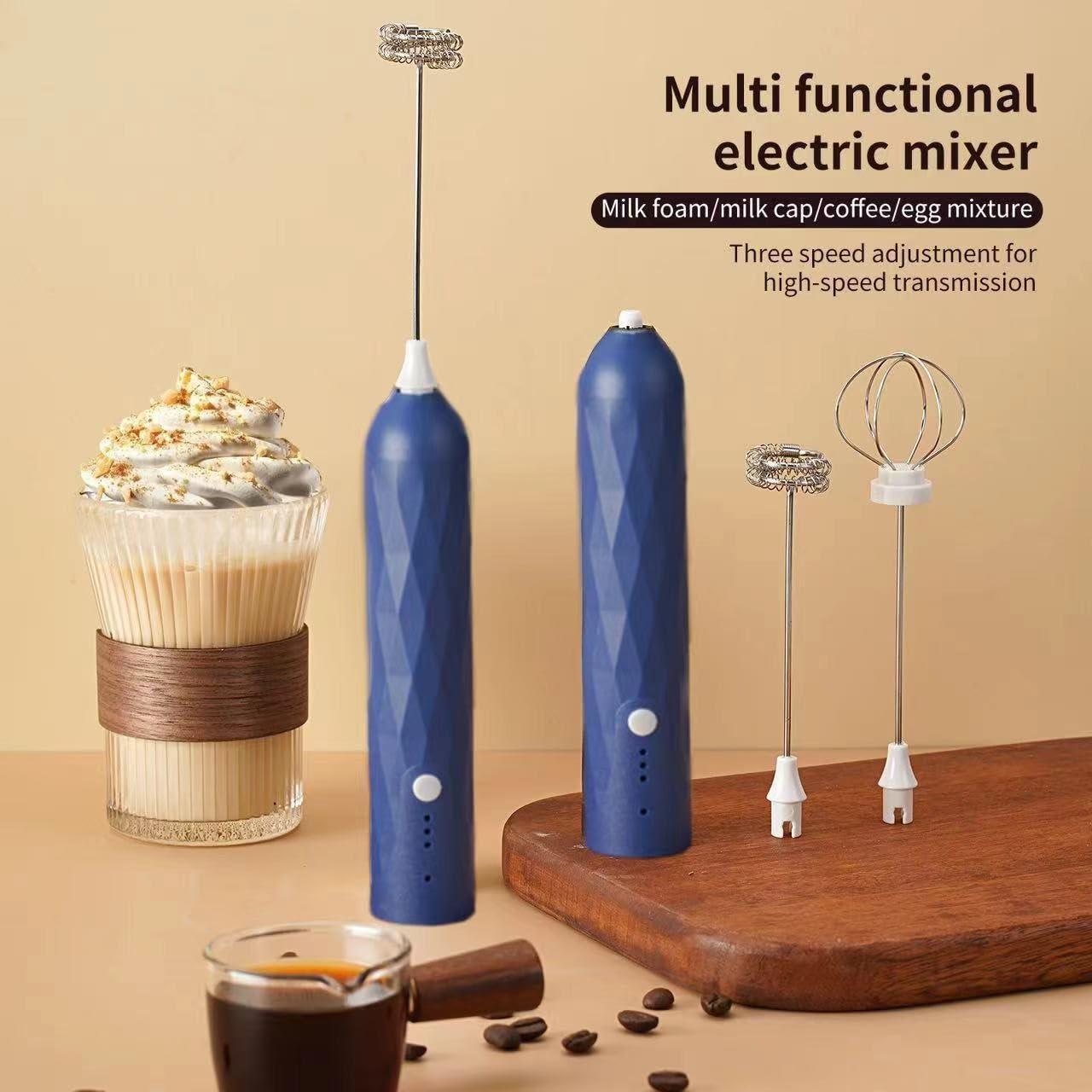 Baykle Powerful Cordless Immersion Blender, Electric Handheld Blender 500 Watt With Turbo Mode, Detachable Base. Portable &Easy To Use Kitchen Gadgets For Soup, Smoothie, Puree, Baby Food【Random】