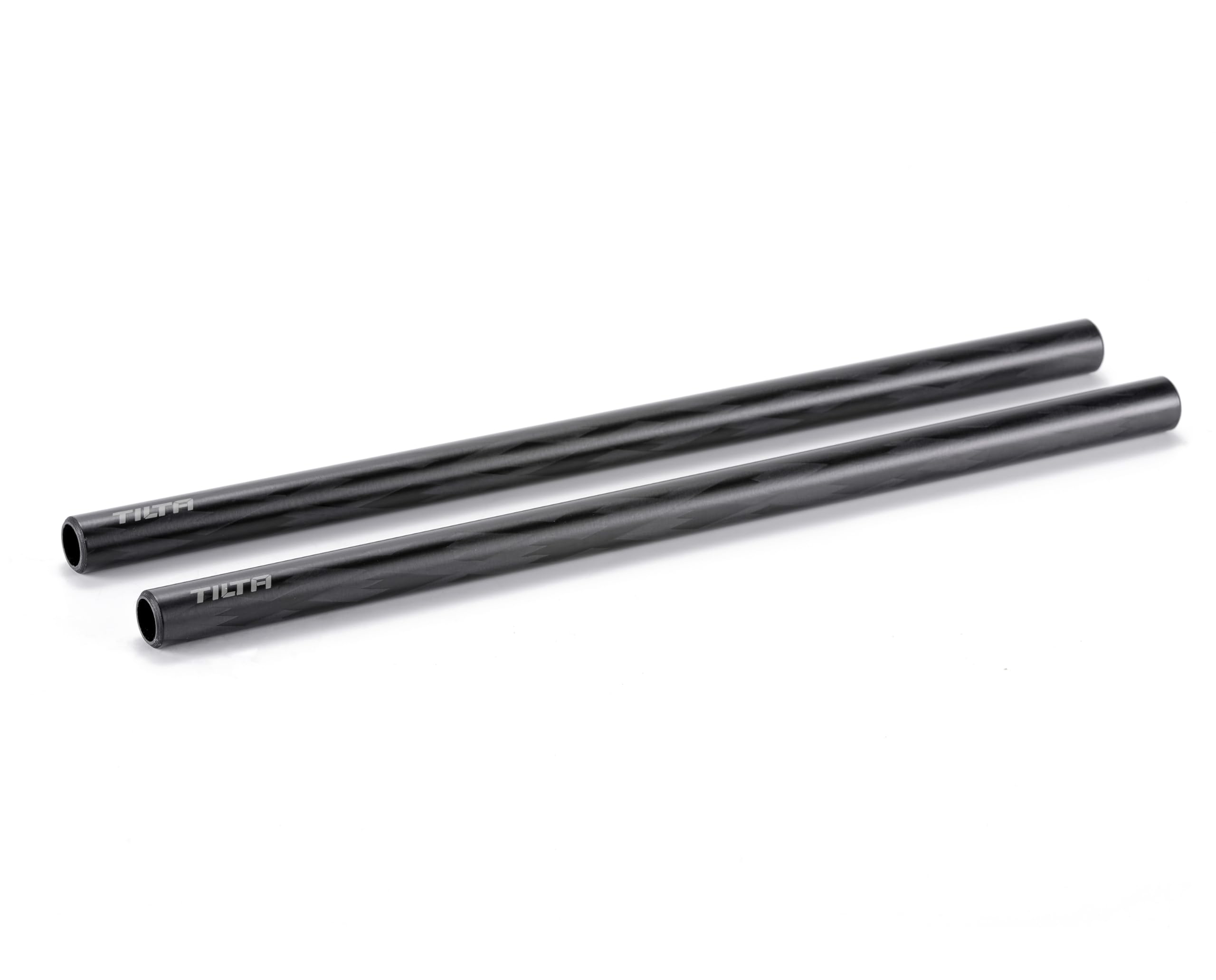 Tilta 2X Carbon Fiber Rods 15Mm For Rail Support System Increased Strength Mount Accessories Lightweight Dslr Shoulder Rig, Camera Stabilizer Cage, Matte Box (30Cm)