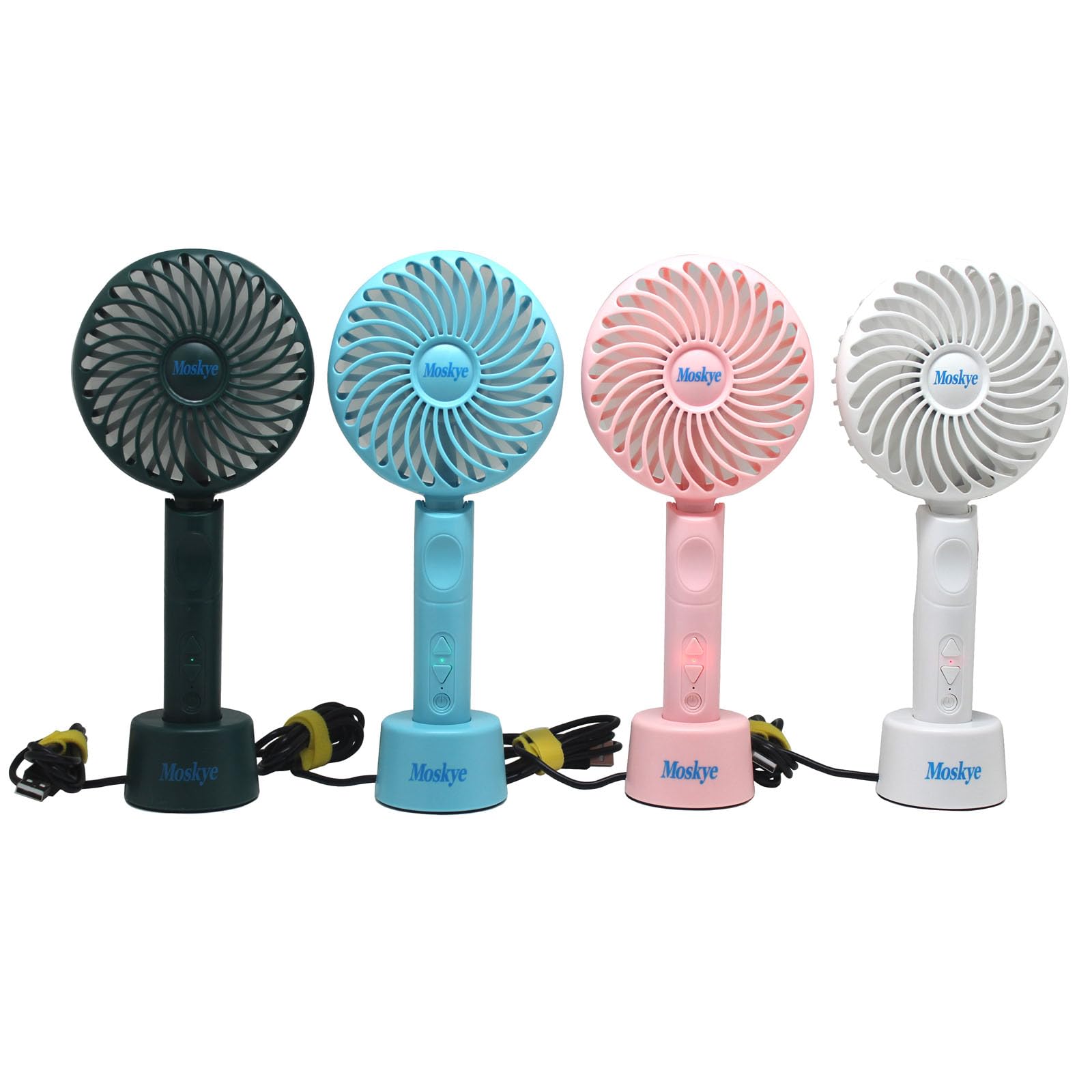 Long-Lasting Portable Handheld Personal Fan, Rechargeable, Small And Powerful Mini Usb Fan, 5 Speed