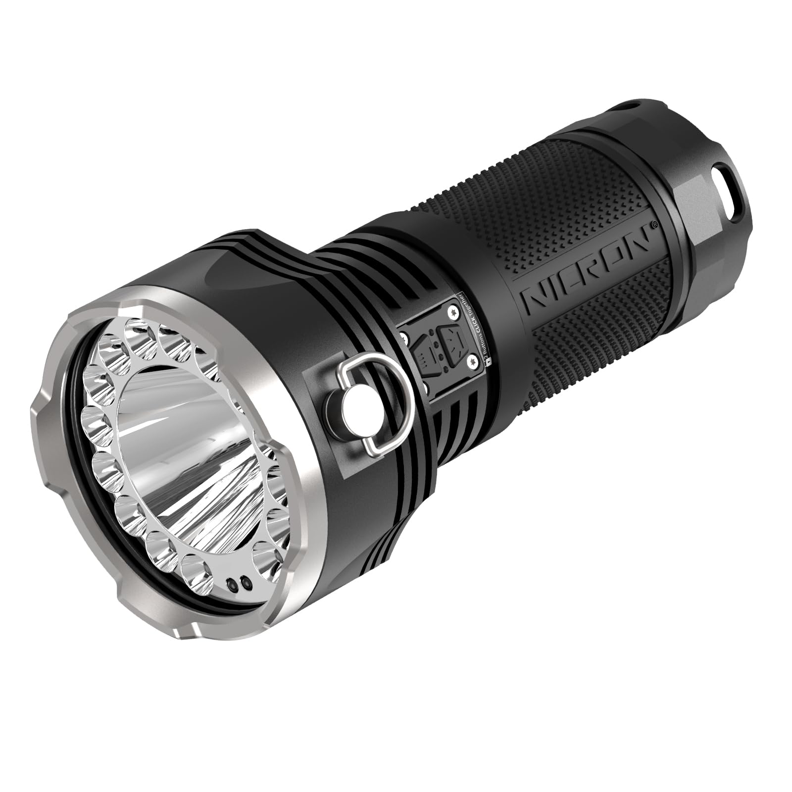 Nicron B400 Rechargeable Flashlights 16000 High Lumens, 3280Ft Long Range, Super Bright Led Flashlight Type C Charged, 6 Modes Long Lasting 648 Hours, Ipx8 Waterproof For Emergencies, Camping
