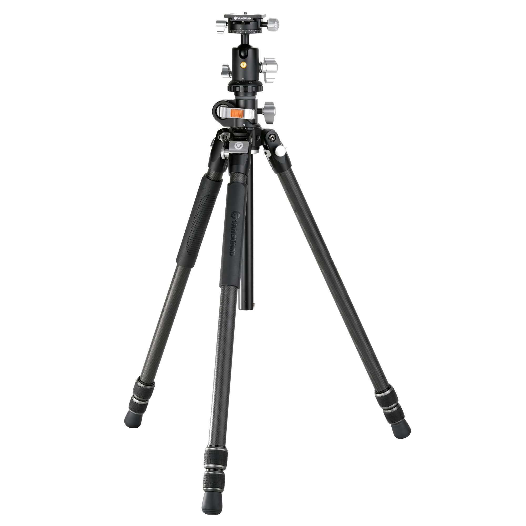 Vanguard Veo3+263Cb160S Carbon Fiber Tripod With Multi-Angle Center Column And Dual Axis Veo Bh-160S Ball Head