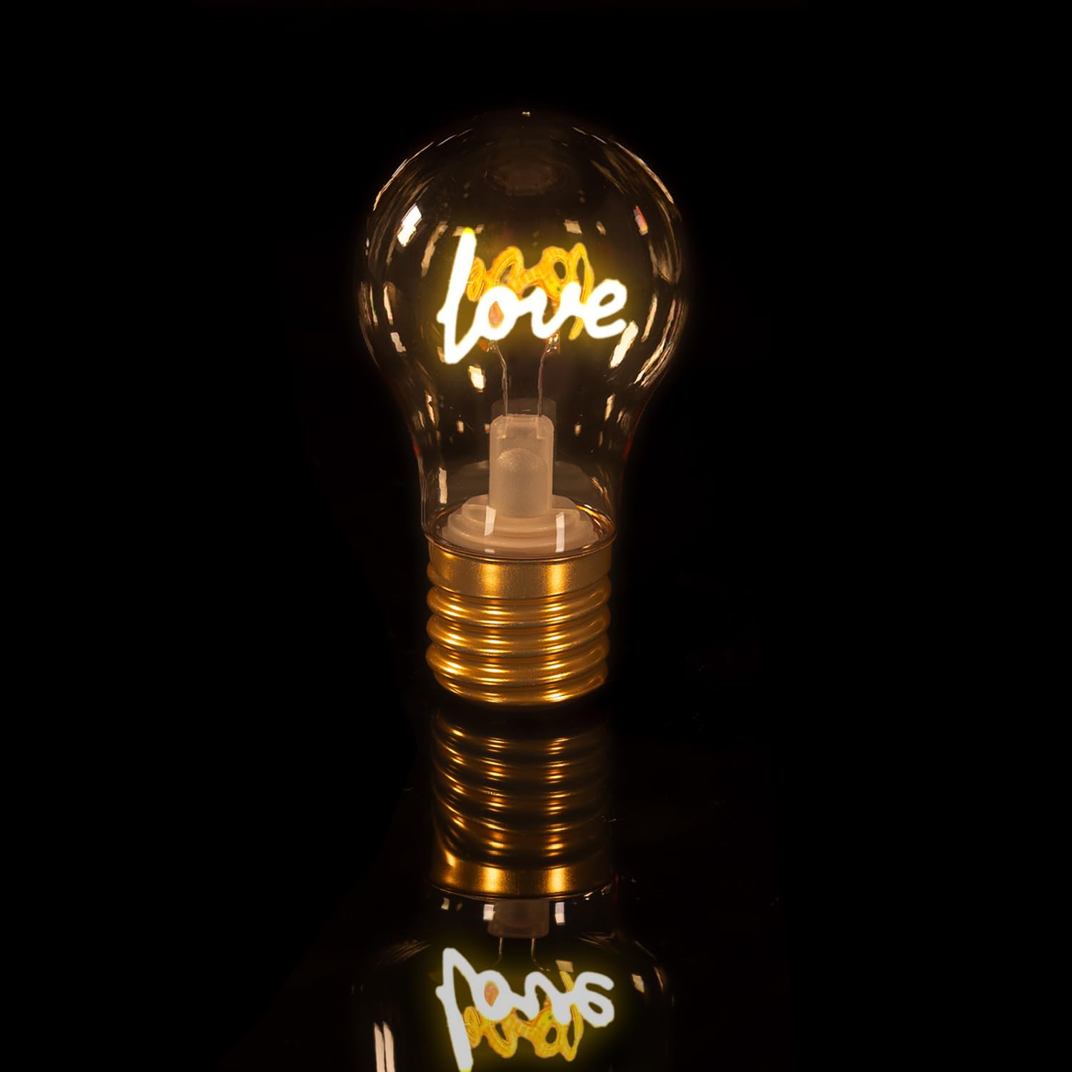 Storcfe Love Cordless Lightbulb, Warm Light Only, Rechargeable Usb-C Table Lamp, Pc Moon Light For Bedroom, Home Decor Night Light, For Mother'S Day, Mom, Wife, Husband, Family, Friends Etc