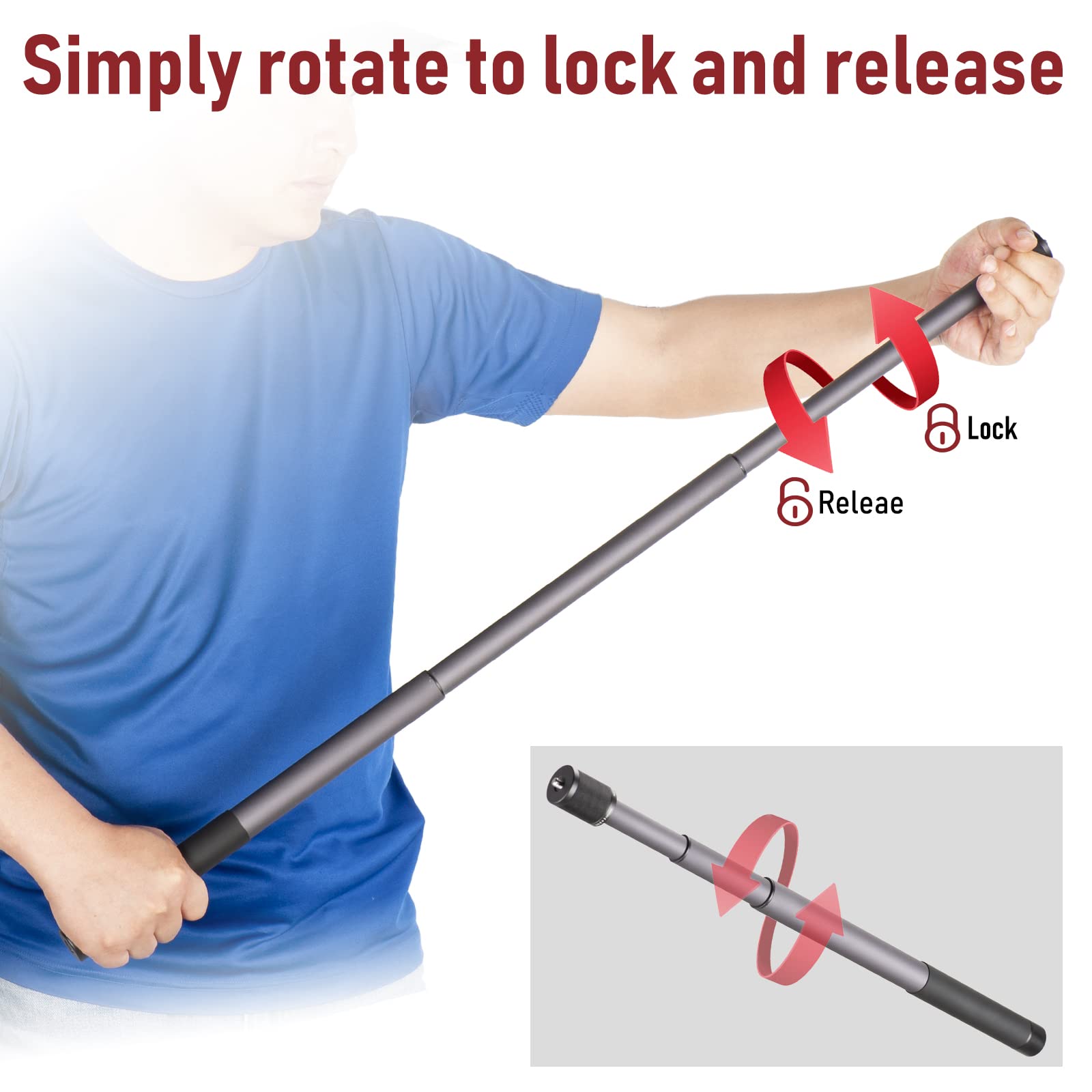 Zelnoox Gimbal Extension Pole,Lightweight And Strong 3 Section Camera Extension Pole Universal Compatible With Digtital Camera Iphone Smartphone Gimbal Stabilizer Camera Pole, Grey And Black