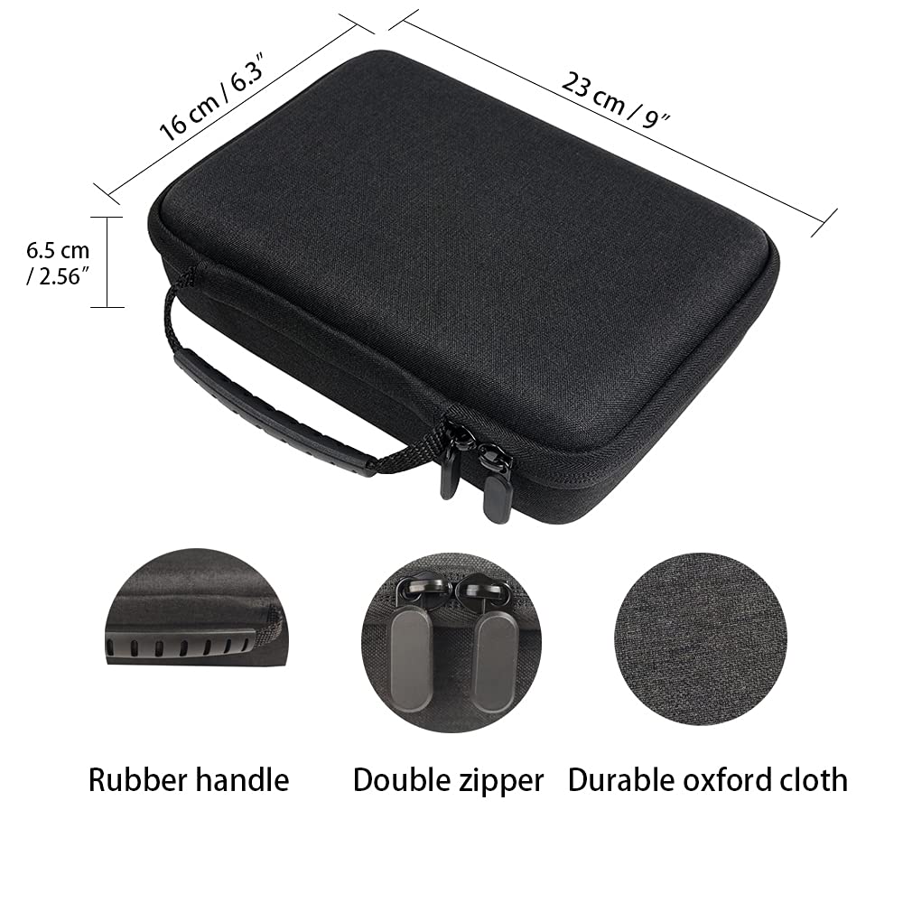 Evanice Dji Om5 Case, Portable Eva Carrying Case For Smartphone Stabilizer Dji Om 5 And Accessories, Shockproof, Small And Light Protective Storage Om 5 Bag For Men And Women