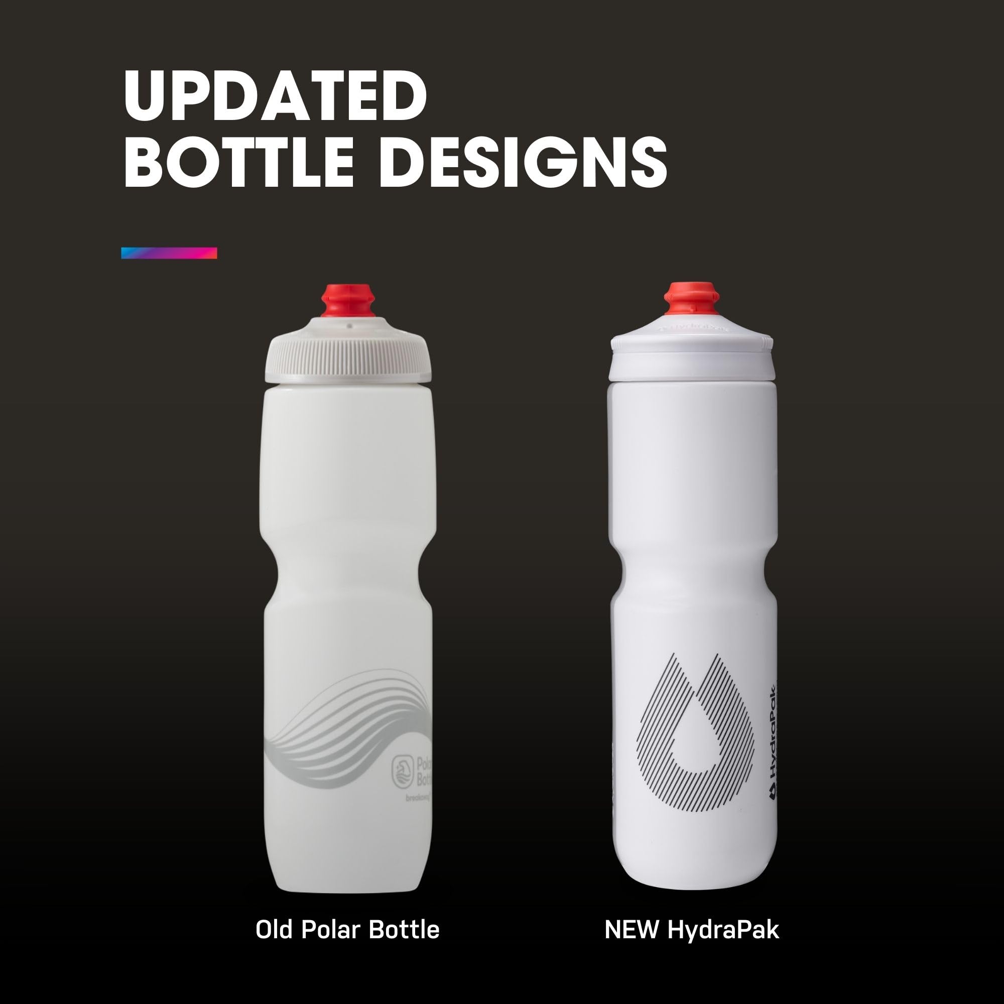 Polar Bottle Breakaway Single Wall By Hydrapak (20Oz, 24Oz, 30Oz) --, Cycling