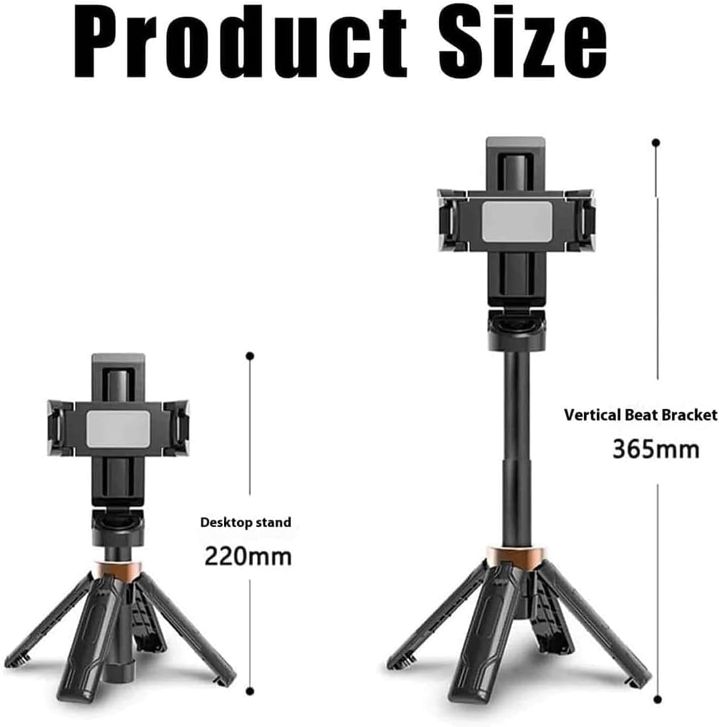 Zcnandg Pocketflex Mini Tripod, Tripod Jj02 Pocketflex, Razunoth Bluetooth 5.2 Chip Remote Mini Selfie Stick Tripod, 360° Rotation Mini Tripod Stand Retractable For Selfies, Vlogs