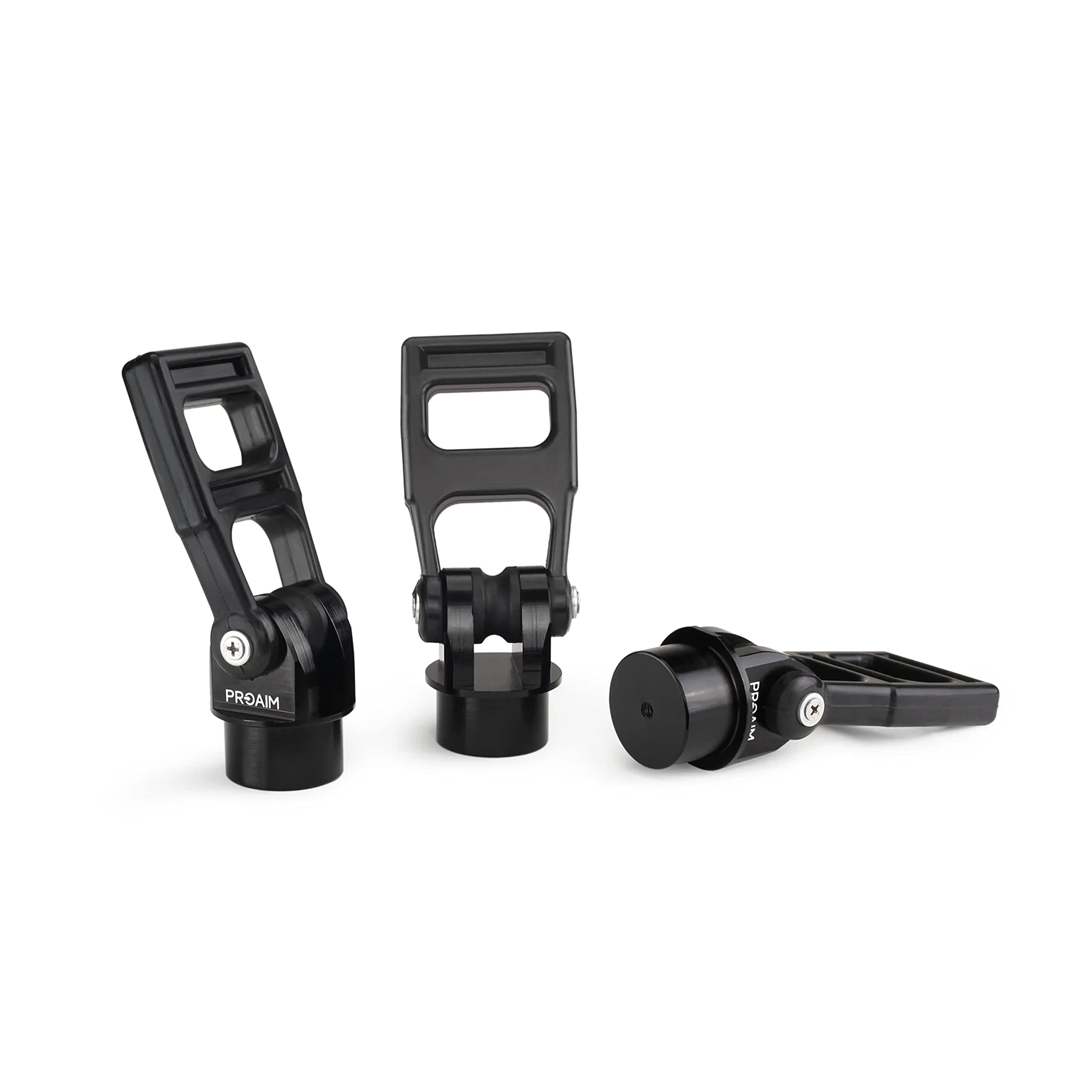 Proaim Spike Foot For Swift Camera Dolly To Fit Tripods With Twin Spiked Feet. Secure & Stable Tripod Mounting, With Rubber Feet Holder. 159Kg / 350Lb Payload (P-Spk-Ft)