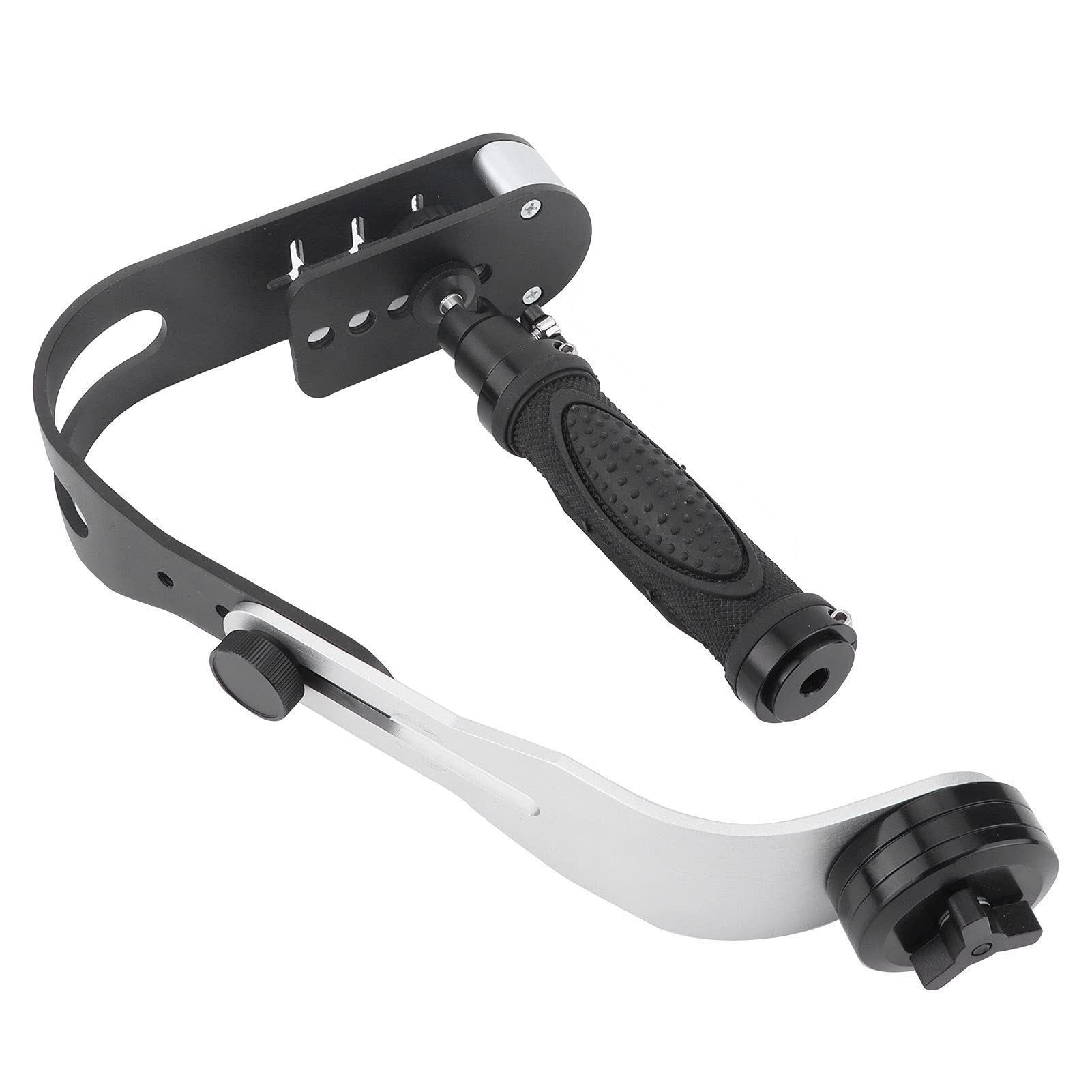Aqxreight Handheld Bow Shape Aluminum Alloy Camera Stabilizer With Rotating Handle