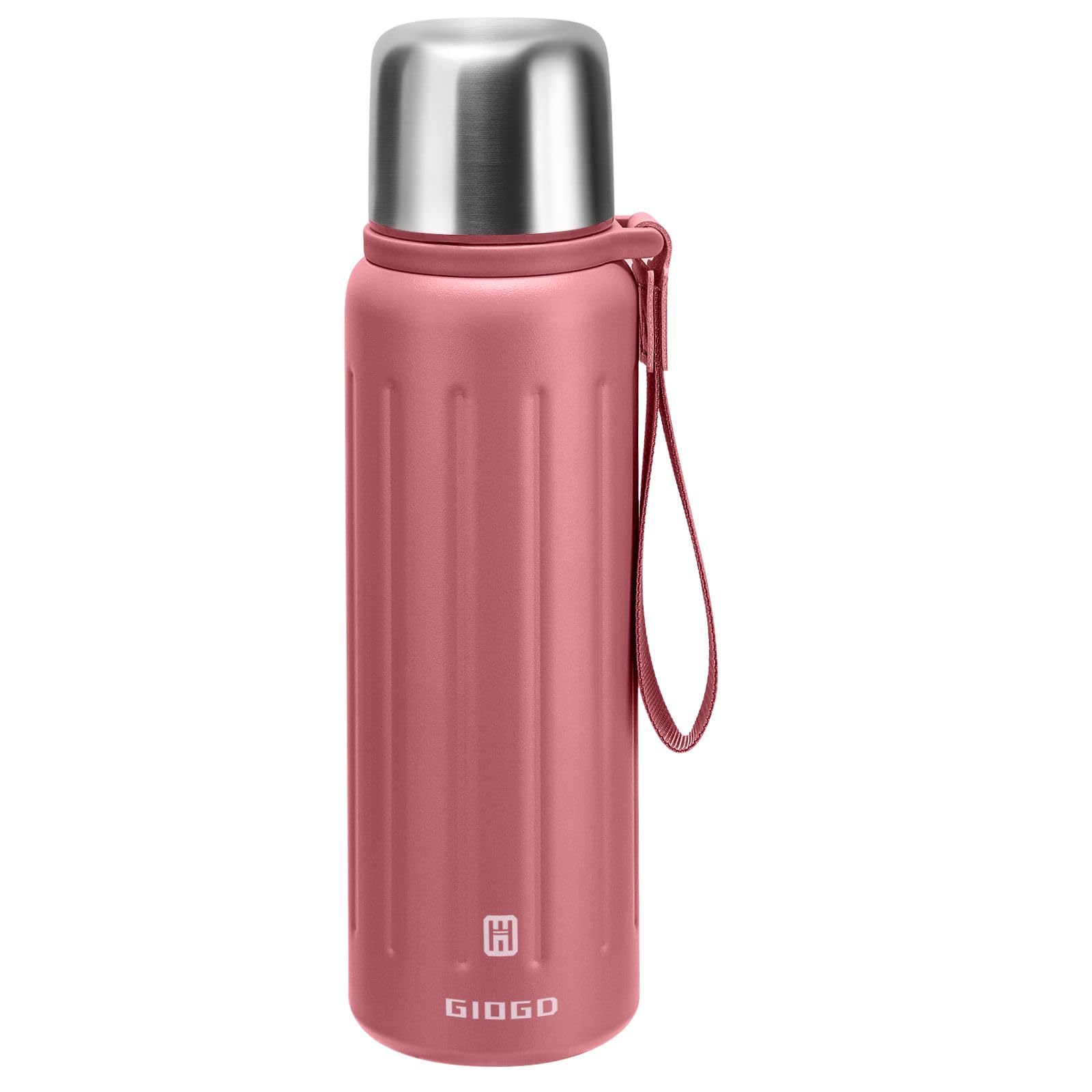 Vacuum Insulated Bottles With Cup 800Ml/27Oz Stainless Steel Hot Thermo Bottles For Cold