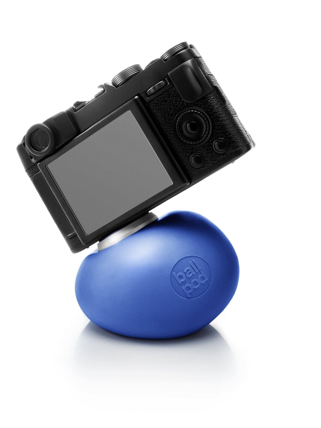 Ballpod 8Cm Flexible Stand With Tripod Mount For Cameras And Smartphones - Blue