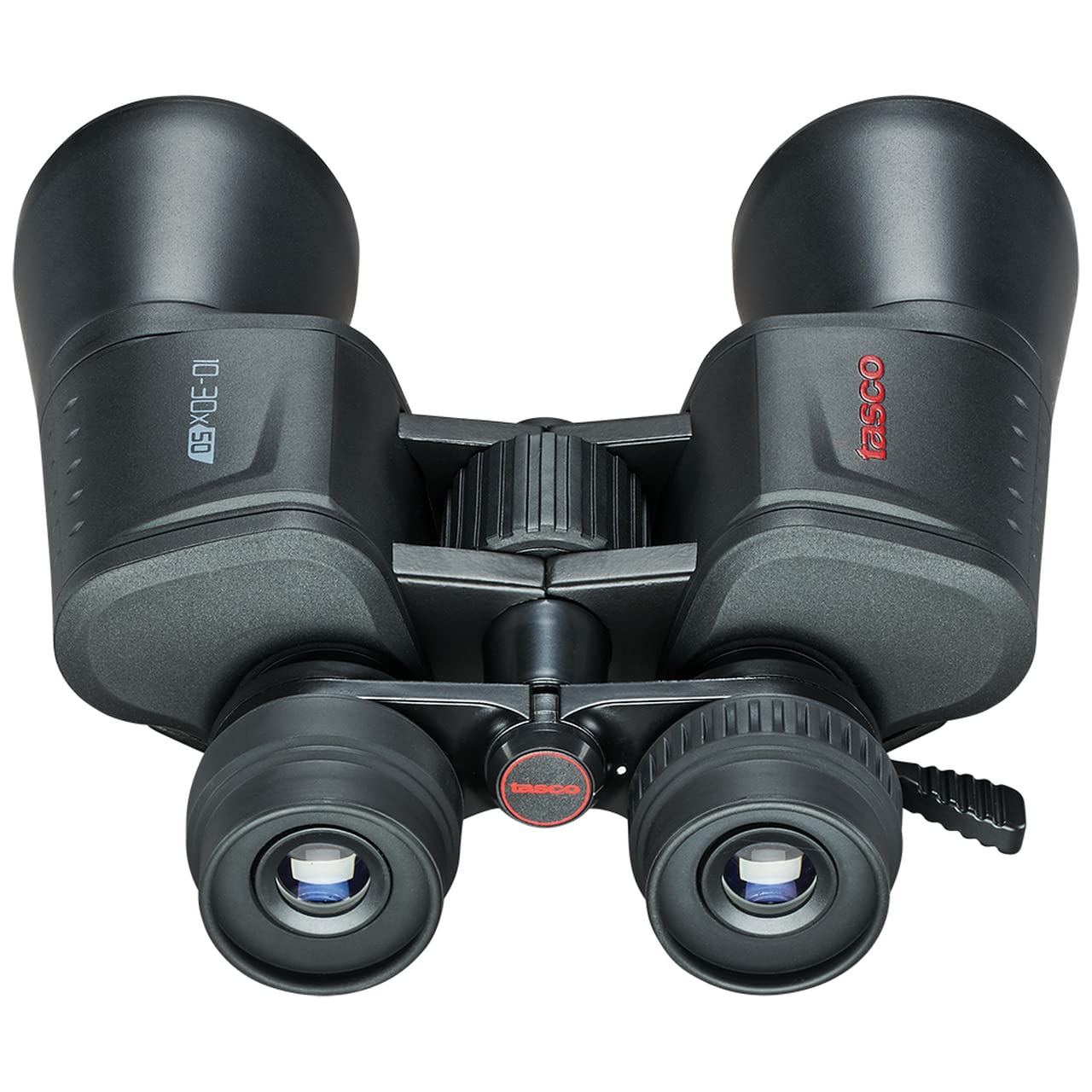 Tasco Es10305Z Essentials Binoculars, 10-30X50Mm, Porro Prism, Black, Boxed