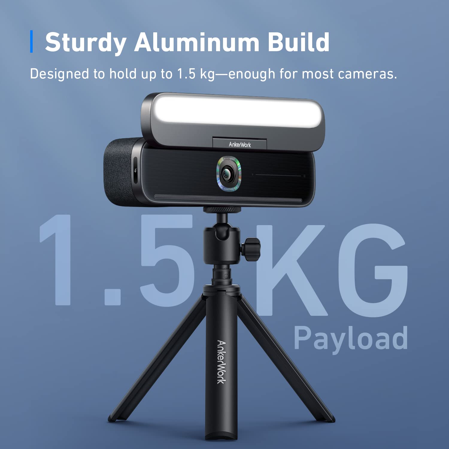 Ankerwork Mini Flexible Tripod Stand For Webcam