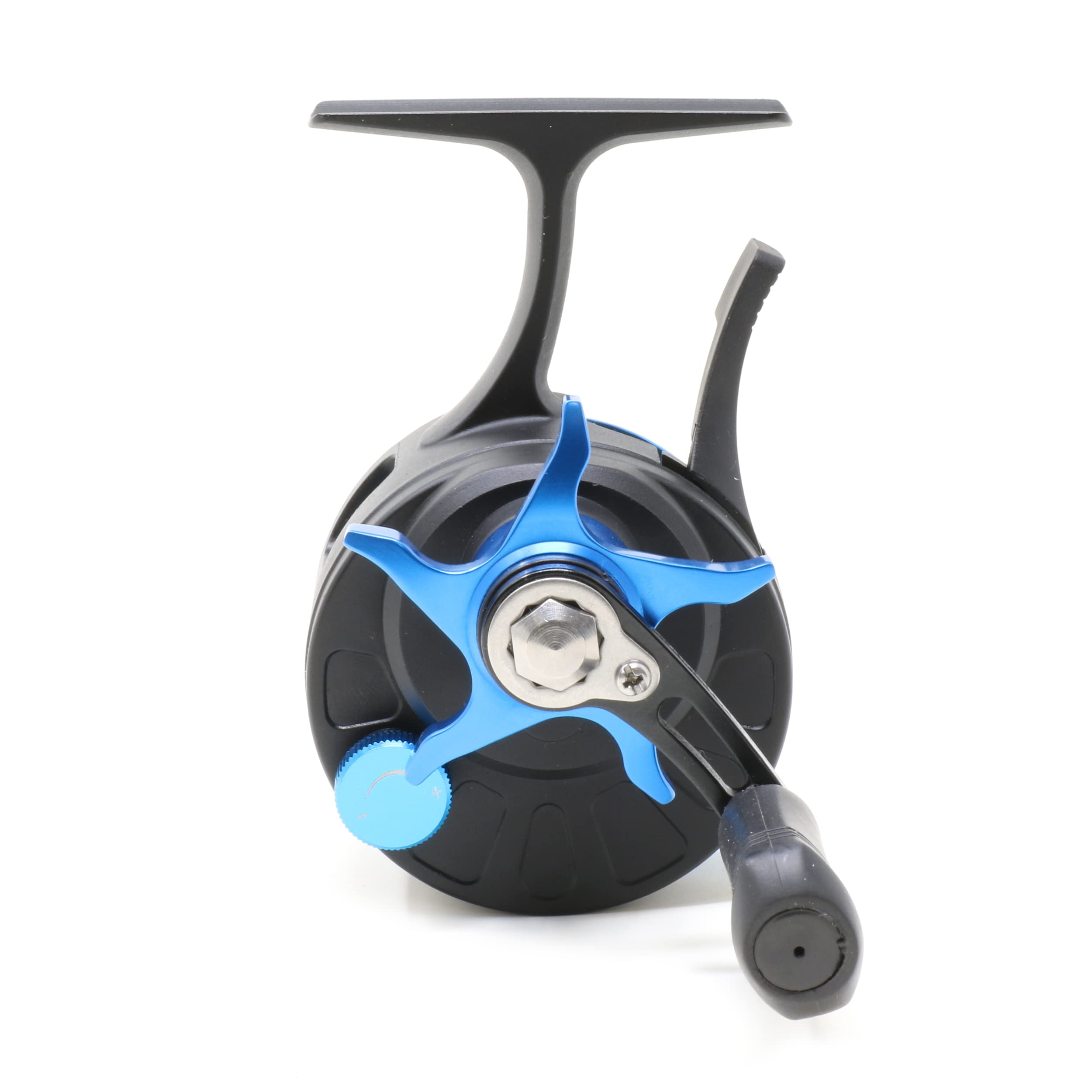 Clam 15503 Gravity Elite Ice Fishing Reel – Ultra-Light Graphite/Cnc, 3.6:1 Gear Ratio, 3+1 Bearings, Right-Hand Retrieve