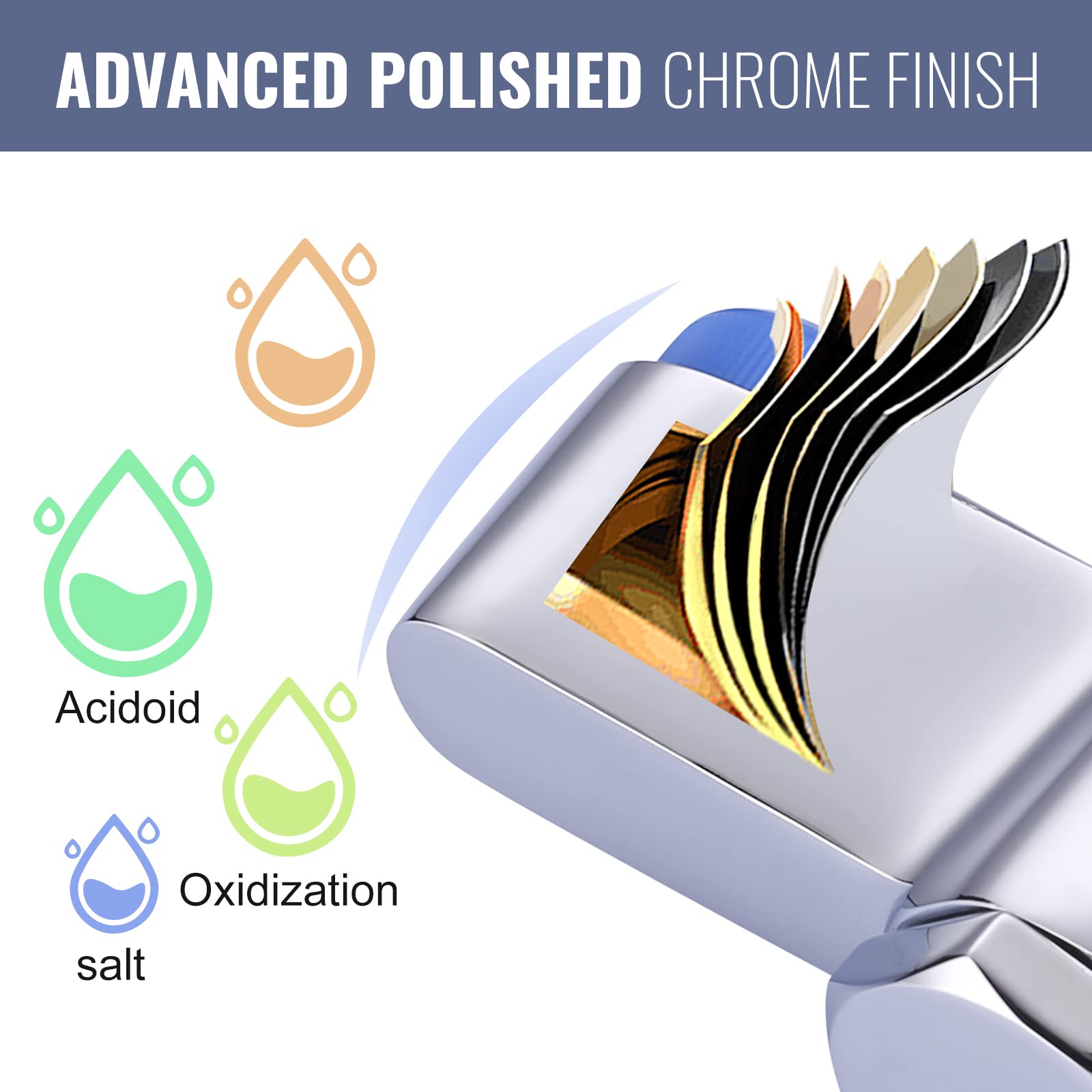 Iviga Glass Filler Wall Mount Push-Back Water Bottle Filling Station - Brass Bar Faucet For Cafe, Hotel, Kitchen - Male Inlet No Flange