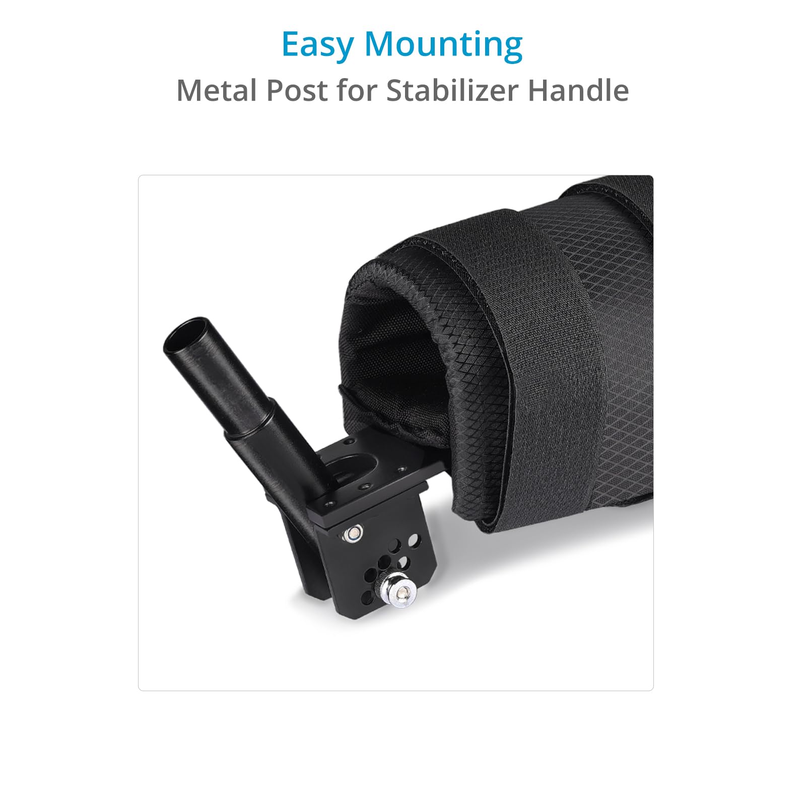 Flycam Arm Brace Support For Video Camera Handheld Stabilizers. Fits Most & 3Rd-Party Stabilizers. 0.72 And 0.85" Post Diameters(Flcm-Ab)