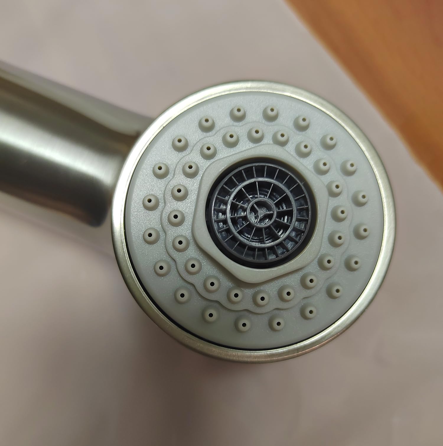 Zephyrjazz Pull-Out Spray Wand Fits Grohe Pull Out Faucets, Grohe Part 46312Sd0 / 46298Sd0, Super Steel Finish