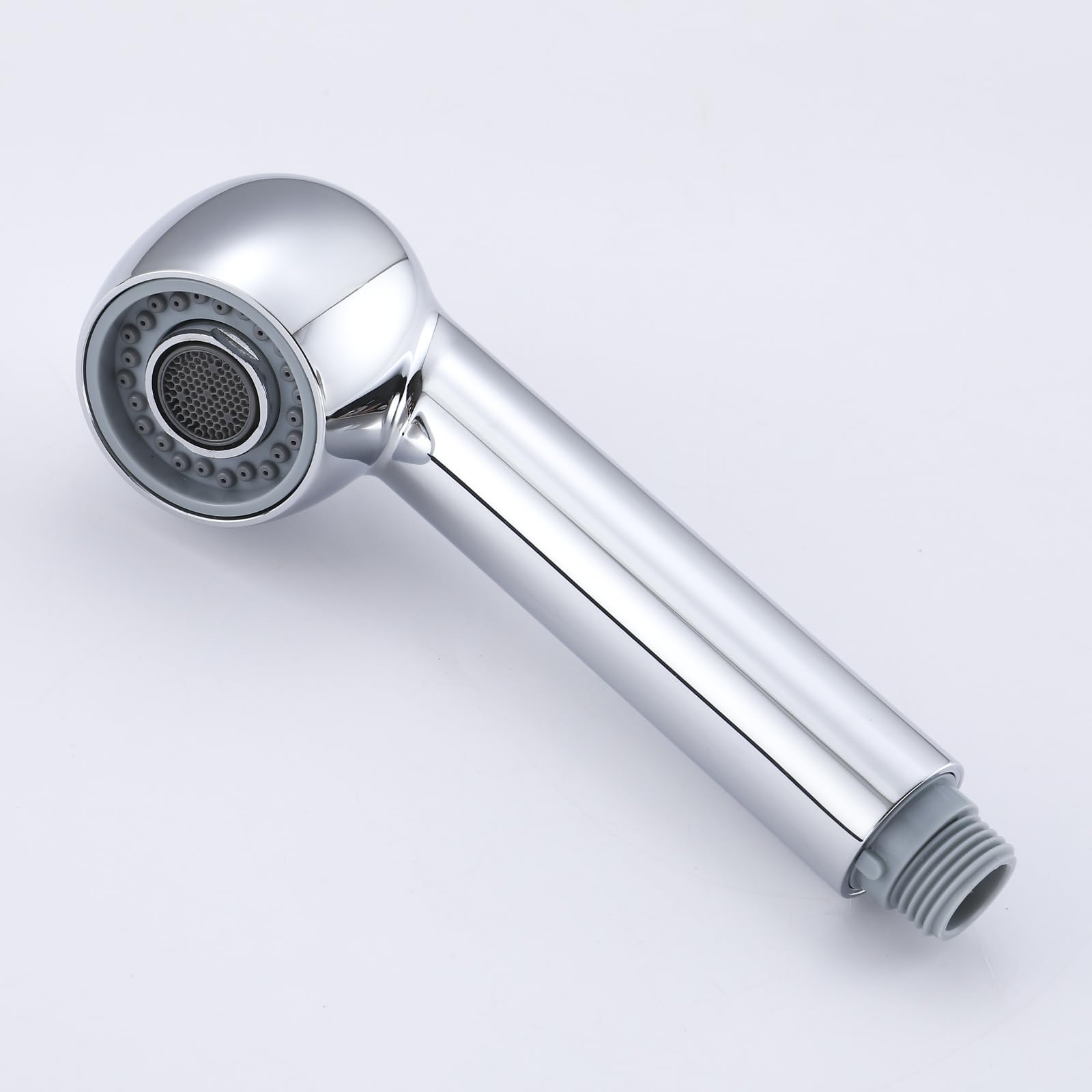 Gnimauhz Kitchen Sink Pull Down Faucet Head Replacement 2-Functions Pull Out Sprayer Head Chrome, (Plating)