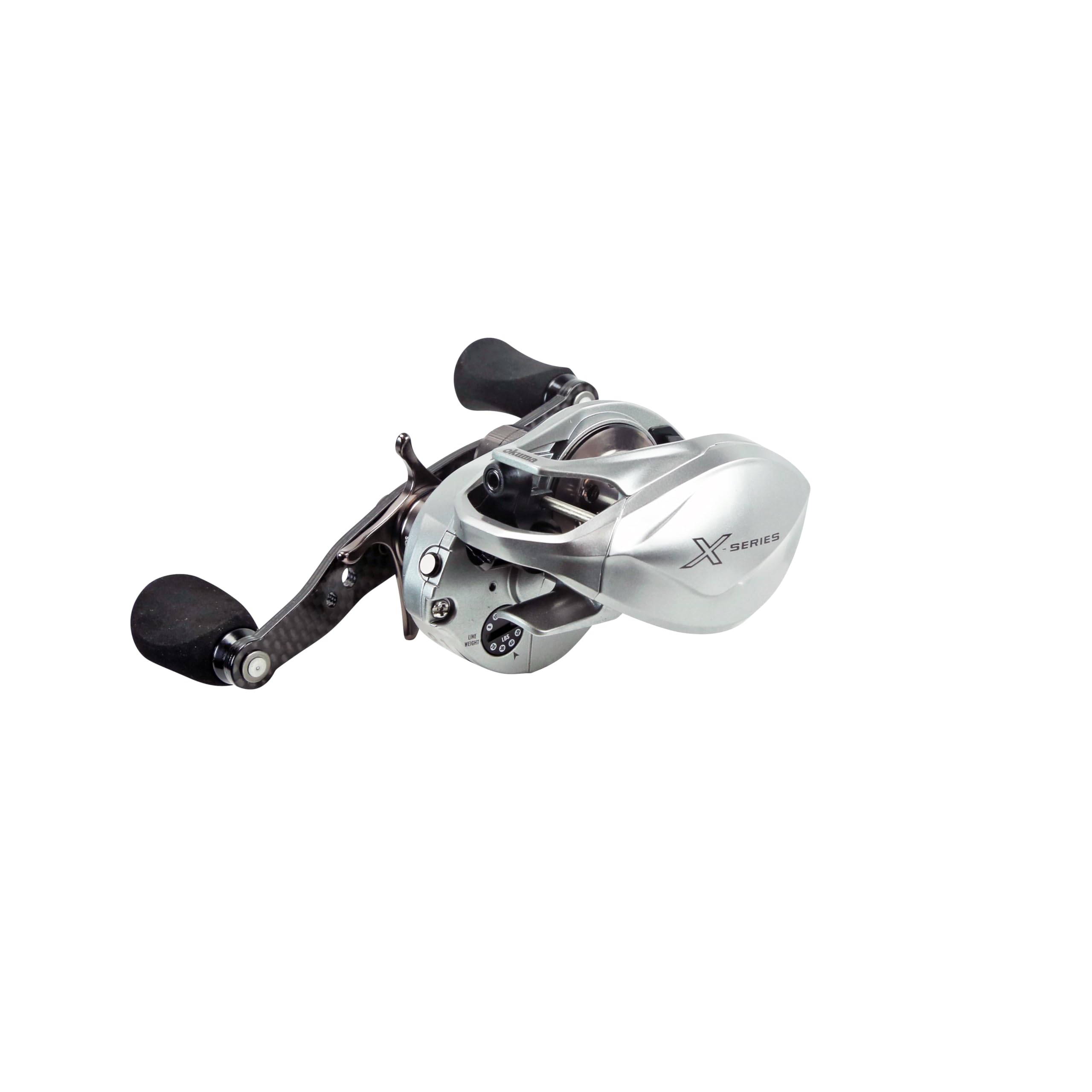 Okuma X-Series Low Profile Extremely Lightweight Baitcast Reel, Right Hand, X-100Xa