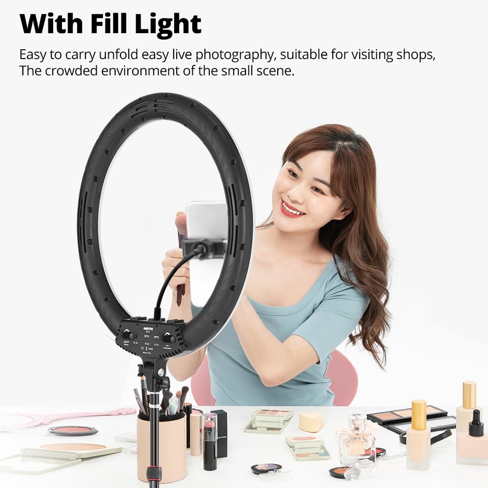Ambitful Light Stand 220 Cm - Aluminium Lamp Tripod Portable Tripod Lighting Tripod Load 2.5 Kg Photo Light Stand For Outdoor Photography Ring Light Flash Light ,Weight 600G With Carry Bag