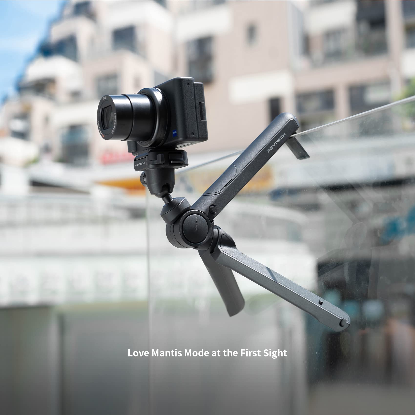Pgytech Mantispod 2.0 Mini Tripod For Camera Vlogging, Small Travel Stand For Sony/Canon/Nikon/Fujifilm Slr Dslr, Pocket Video Vlog Desktop Shooting Selfie Mount