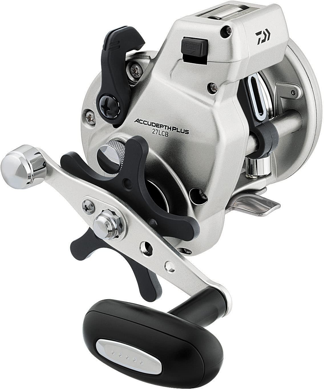 Daiwa Accudepth Plus-B Line Walleye Special Levelwind Fishing Reel (Silver)