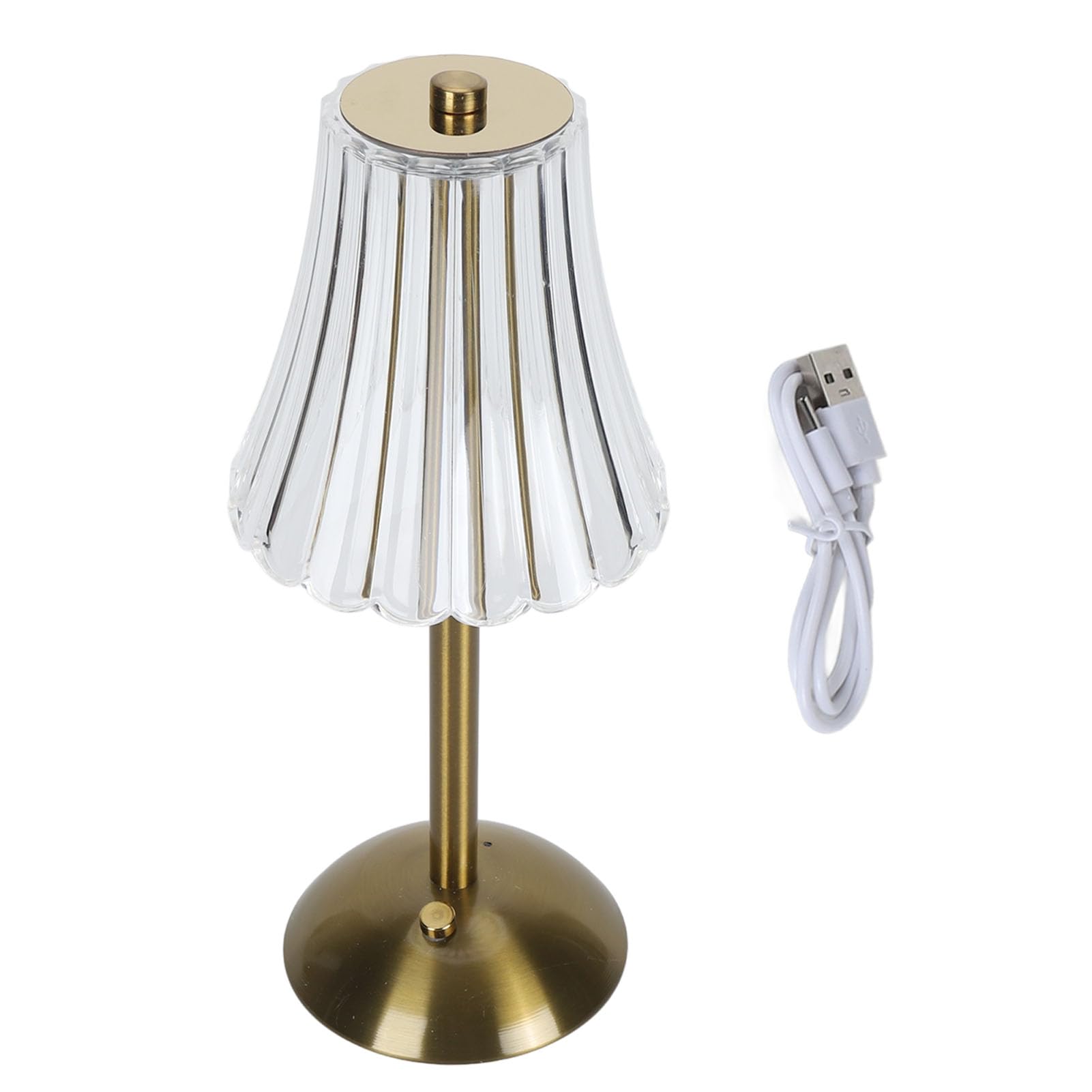 Fockety Cordless, Vintage 3 Colors Dimmable Usb Led Desk Lamp, 1200Mah Rechargeable Touch Control Table Light Bedside Night Lamp For Home Couple Dinner Restaurant Bedroom Cafe