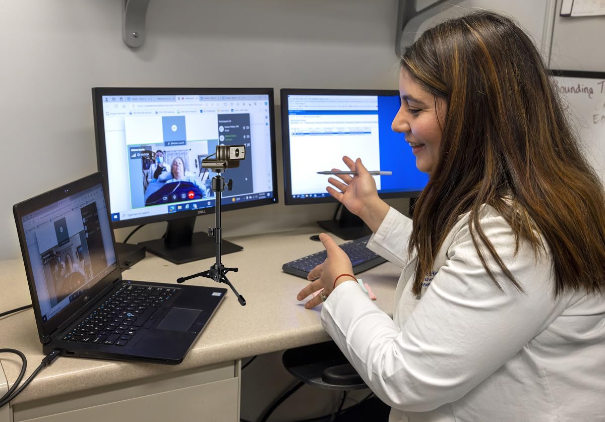 Acetaken Desktop Webcam Tripod Stand, Portable Webcam Mount Holder With Magnet Mount And 1/4 Thread Compatible With Logitech Webcam Mx Brio 4K,C920,Streamcam,C930,C922,C925E,C615,Brio 500 300 100 Webcams (1)