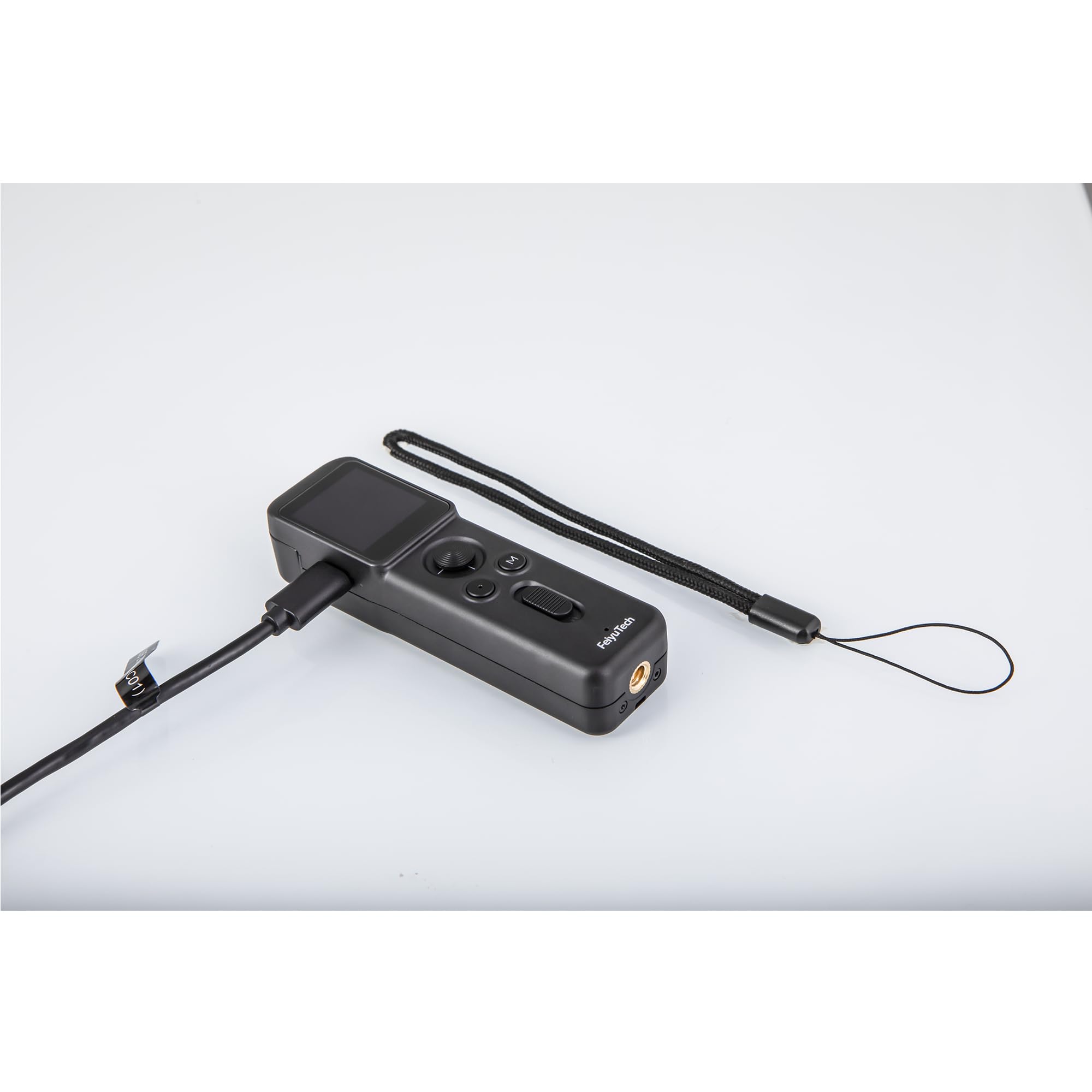 Feiyutech Cordless Detachable Remote Handle,4 Way Joystick Accessory For Feiyu Pocket 3 Camera, 1.3" Touch Screen