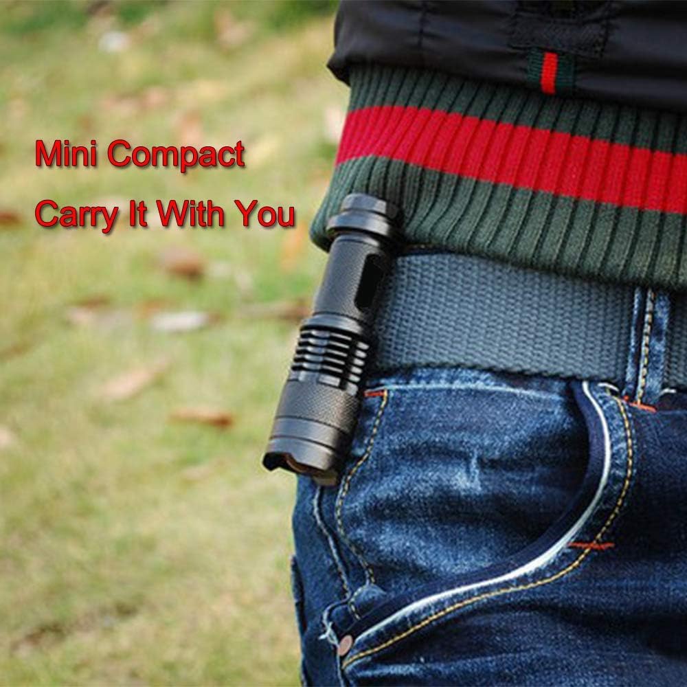 Raysoar 10 Pack Red Light Flashlight, 3 Modes Red Lde Flashlight Red Flashlight For Astronomy, Night Observation And Outdoor Activities