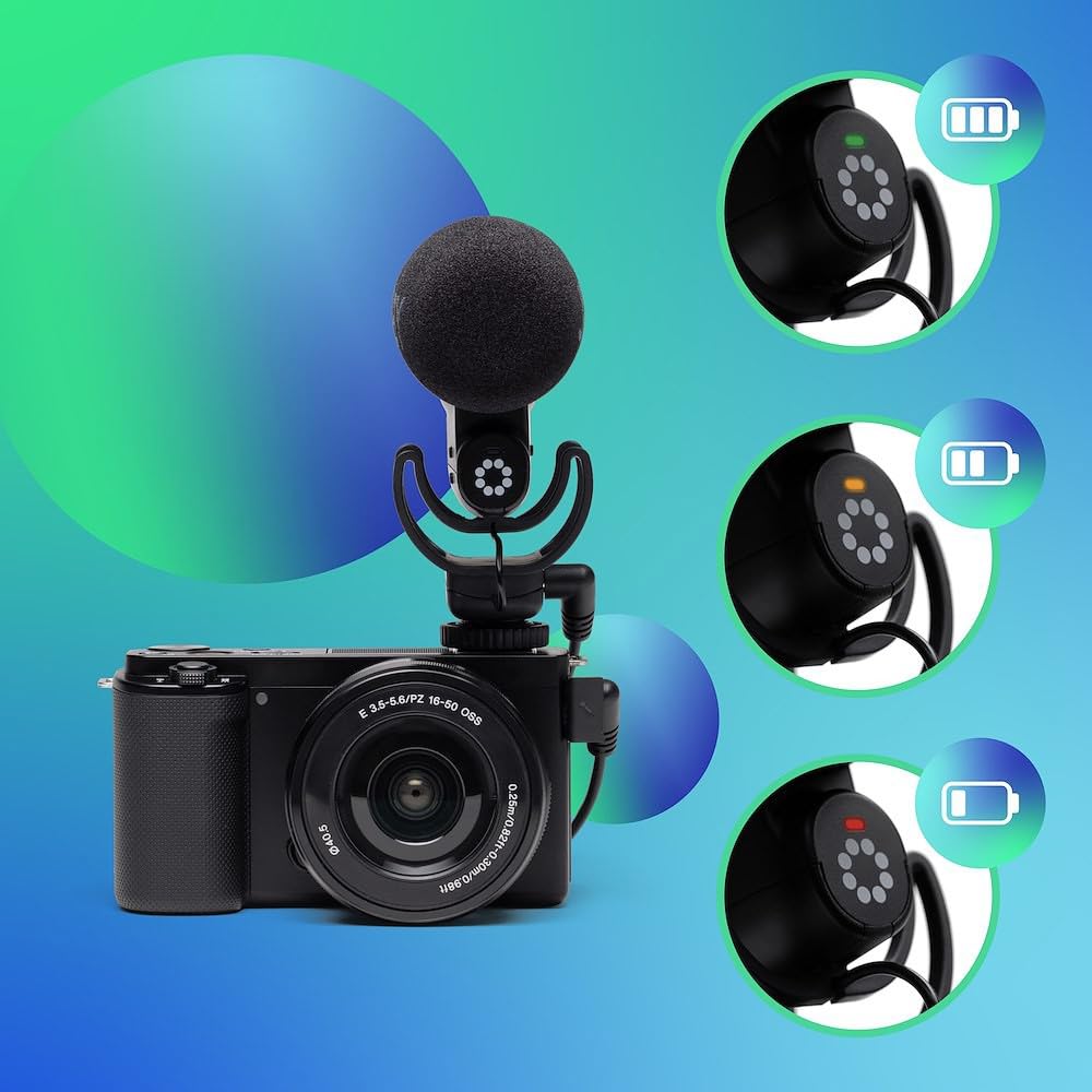 Manfrotto Be Advanced Live Twist, Travel Video Tripod In Aluminium With Twist Lock, Camera Tripod For Dslr, Mirrorless And Joby Wavo Plus, On-Camera Vlogging Microphone