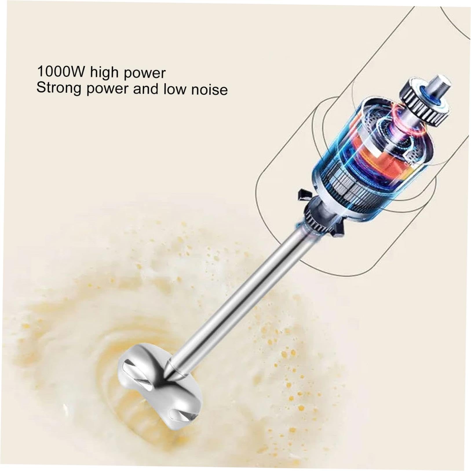 Ottjakin 4-In Hand Blender With Meat Grinding Bowl Multifunctional & Powerful Easy To Use/Us