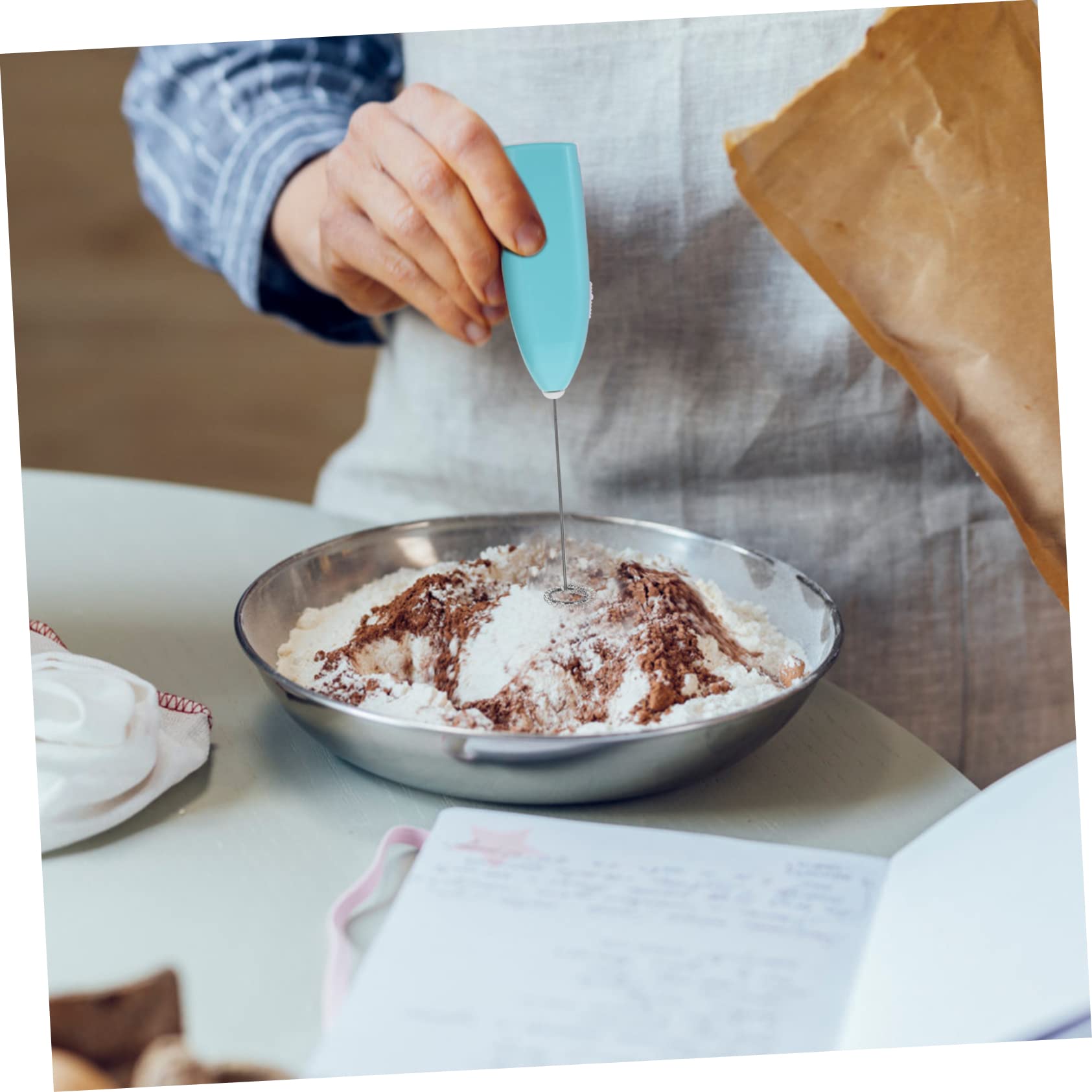 Ounona 3 Pcs Epoxy Mixer Hand Held Blender Stick Electric Tumbler Mixer Handheld Blenders Mini Electric Whisk Epoxy Tumbler Mixing Blender Handheld Drink Mixer Blender Portable Plastic