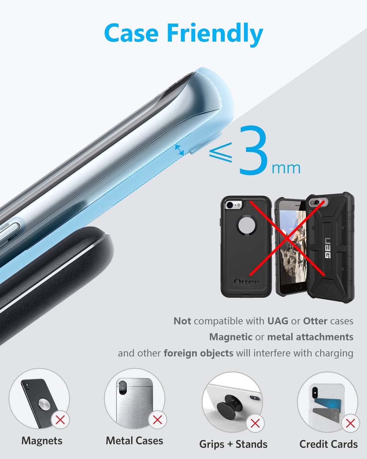 Tasumato Wireless Car Charger Qc 3.0 Usb Adapter Kit Fast 15W 10W 7.5W Quick Charge Qi Charging Pad For Iphone 14 13 12 Mini 11 Pro Max 8 Plus X Xr Xs Lg G8 Samsung Note 9 Galaxy S10 S20 S21 S22 Android Phones