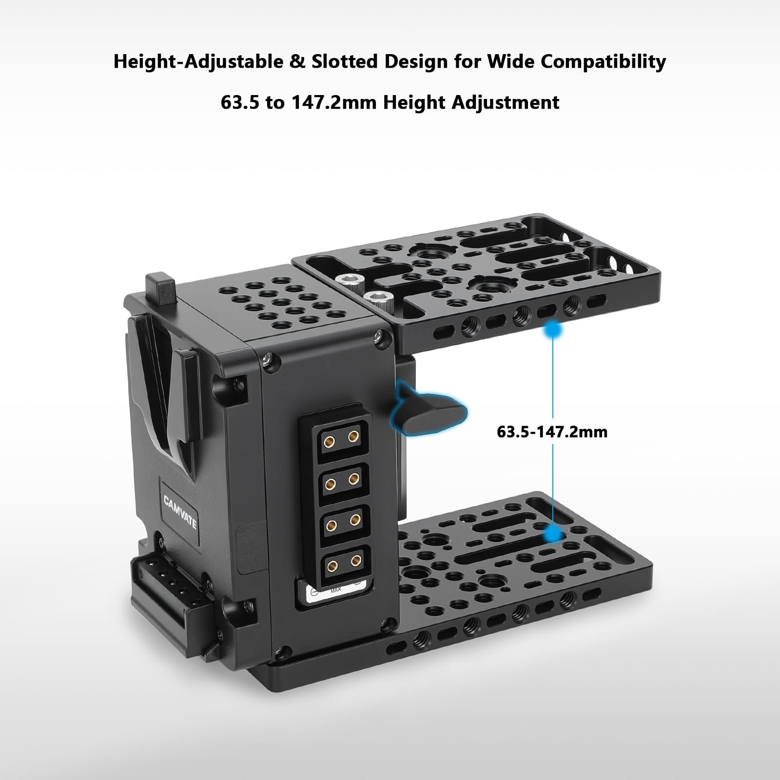 Camvate Height-Adjustable Camera Cage Expansion Module Cineback-3772