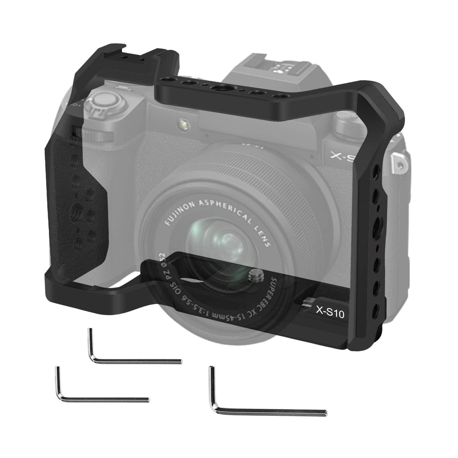 Sunlytour Fuji Xs10 Camera Cage - Xs10 X-S10 Camera Cage Case