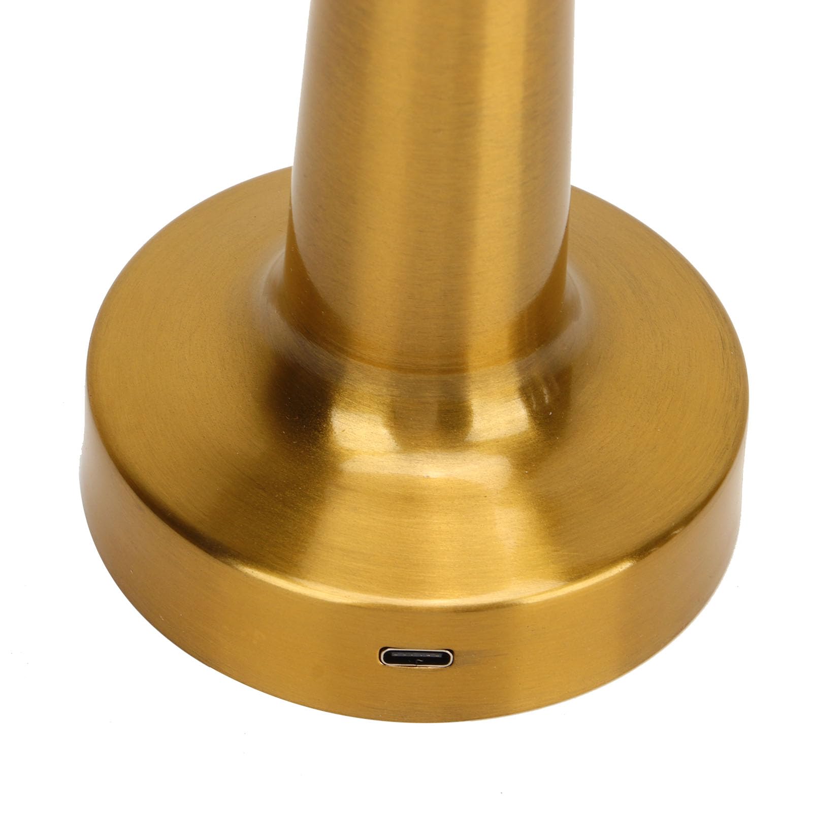 Oukens Table Lamp, Portable Rechargeable Table Lamp With 3 Color Usb Charging Metal Retro Nightstand Lamp, Table Light For Restaurant Bedroom Bars Home