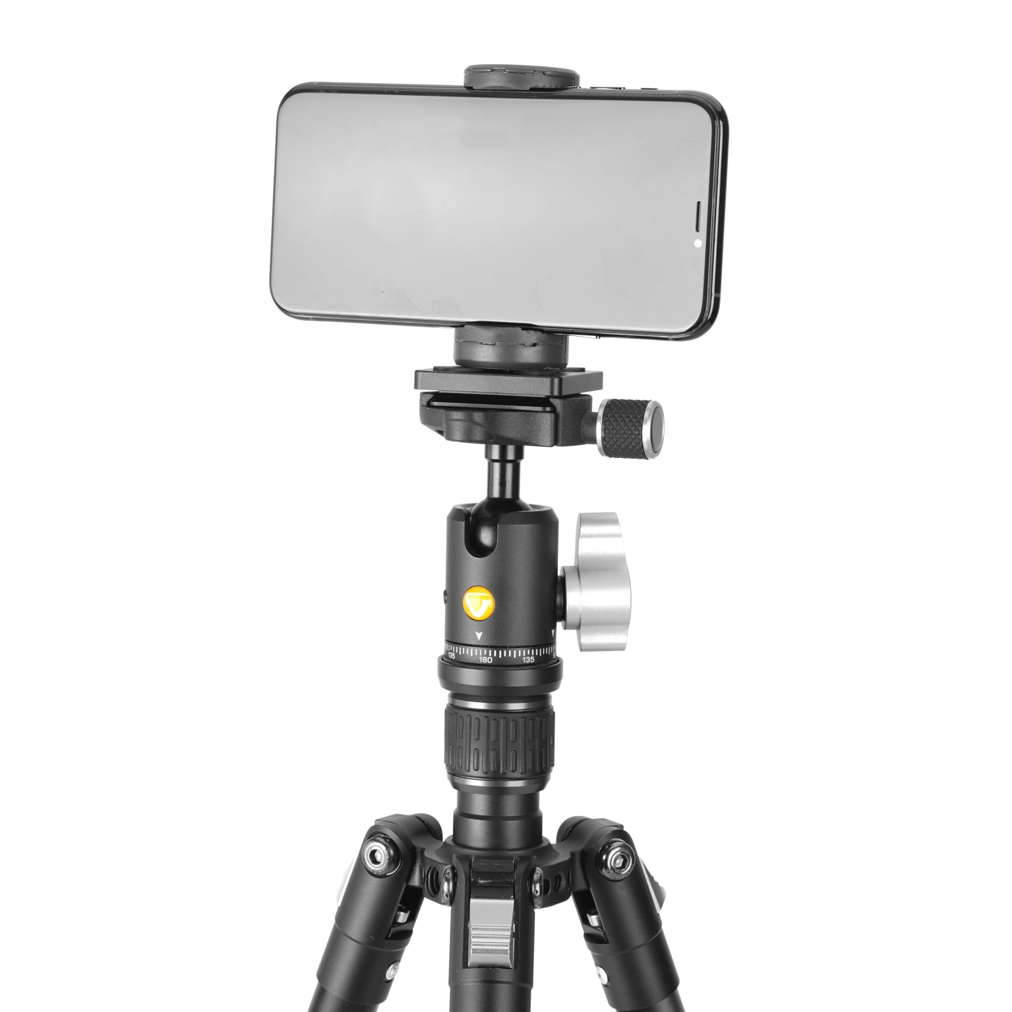 Vanguard Vesta Go 204Ab Lightweight And Packable Aluminum Travel Tripod With Veo Bh-45 Ball Head