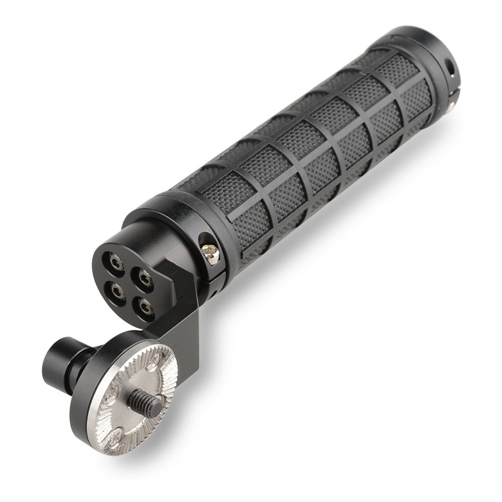 Camvate Aluminum Rosette Rubber Handle Grip For Rosette Standard Accessory(Black,M6 Thread,31.8 Mm) - 1445
