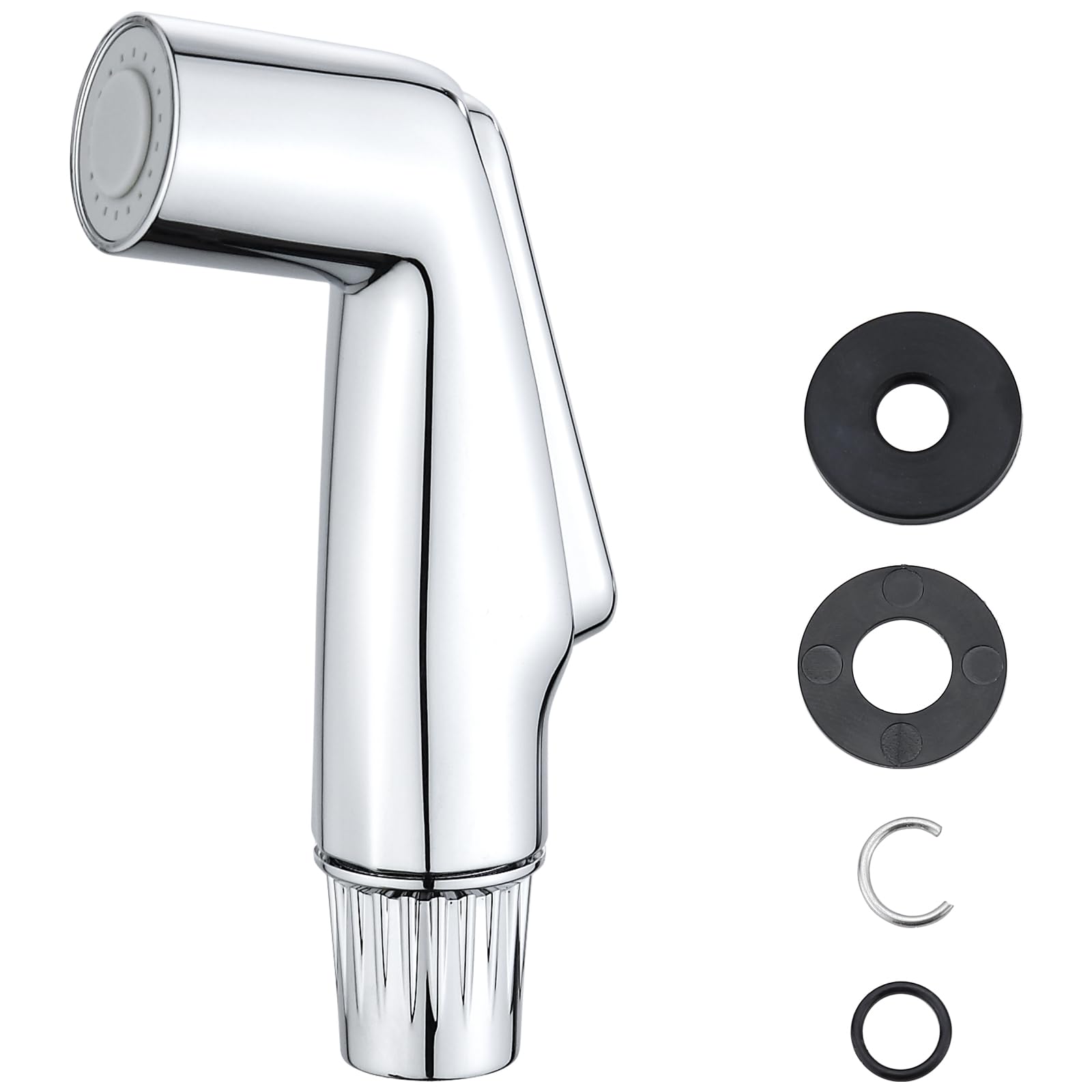 Lavishstream Kitchen Sink Sprayer Replacement, Universal Sink Sprayer, Kitchen Side Sprayer Head, Pull Out Spray Head, Faucet Sprayer Replacement, Compatible With Delta, Moen, Kohler, Oem (Chrome)