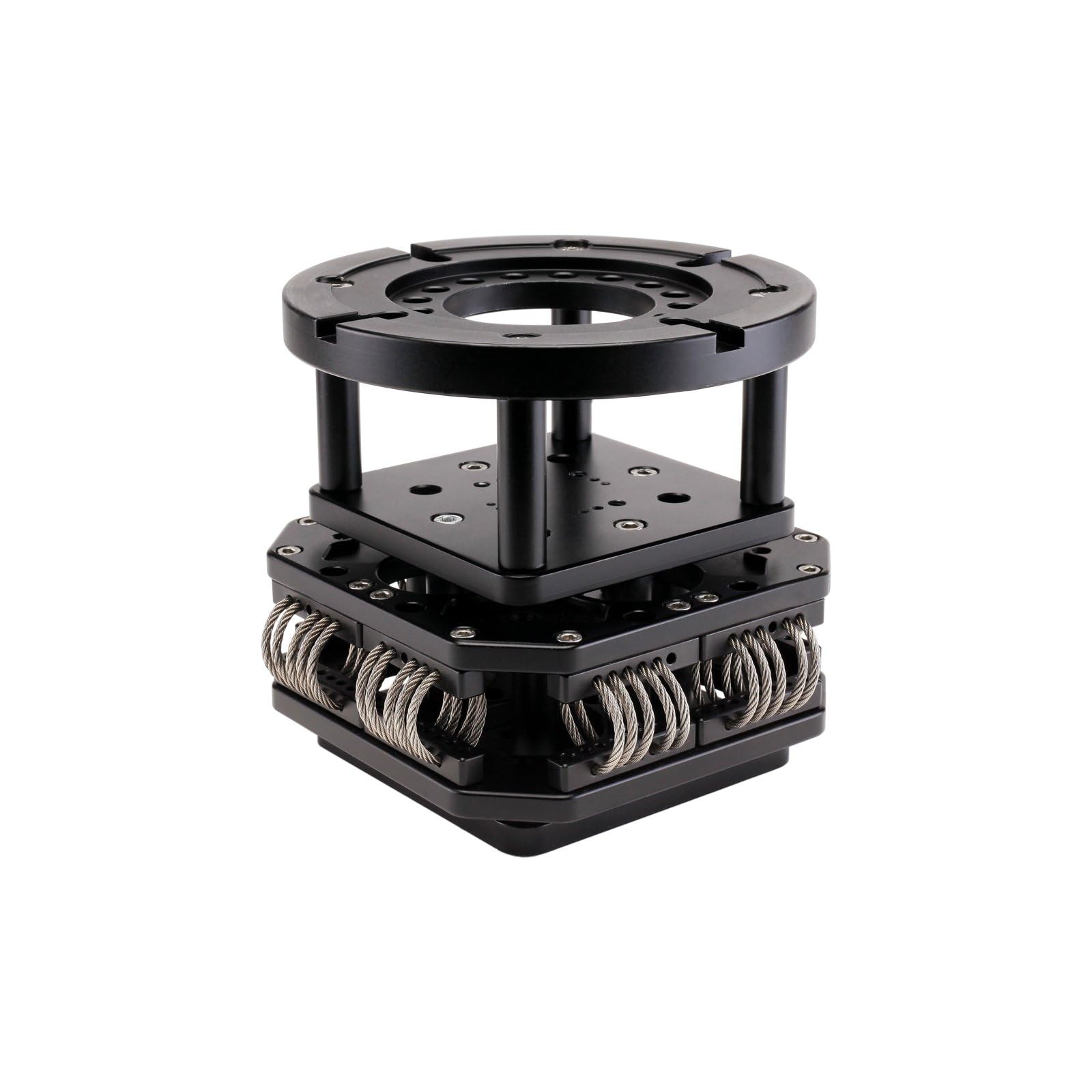 Proaim Mitchell-Mount Heavy-Duty Shock-Absorbing Vibration Isolator-00 With Castle Lock. For Gimbals & Shock Absorber Arms. Payload From 15-50Kg / 33-110Lb