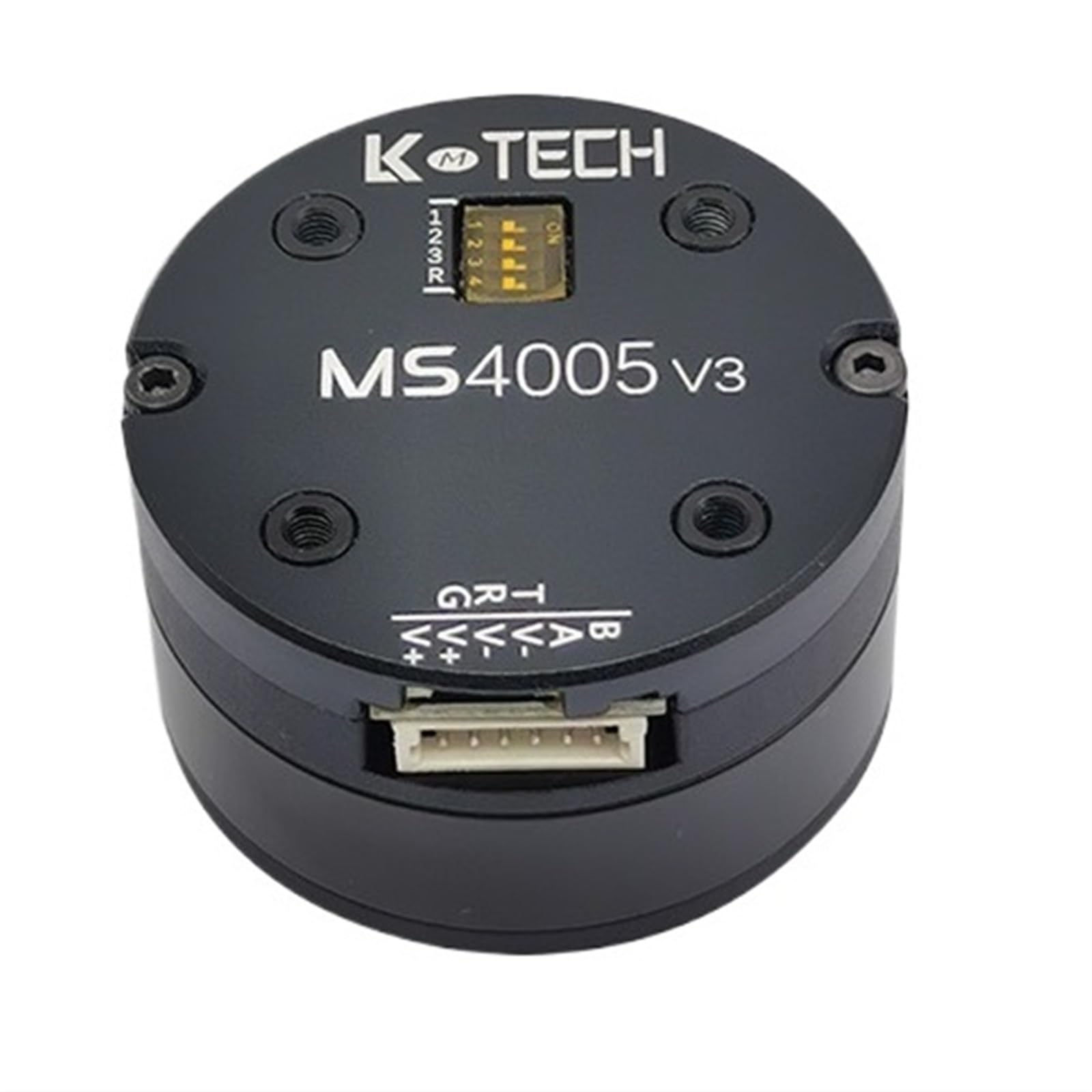 Esxswydr Ms4005V3(Rmd-S-4005) Developed Low Speed Smooth Through Slip Ring Micro Bldc Gimbal Motor For Ptz Gimbal Camera(Size:Rs485-18Bit)