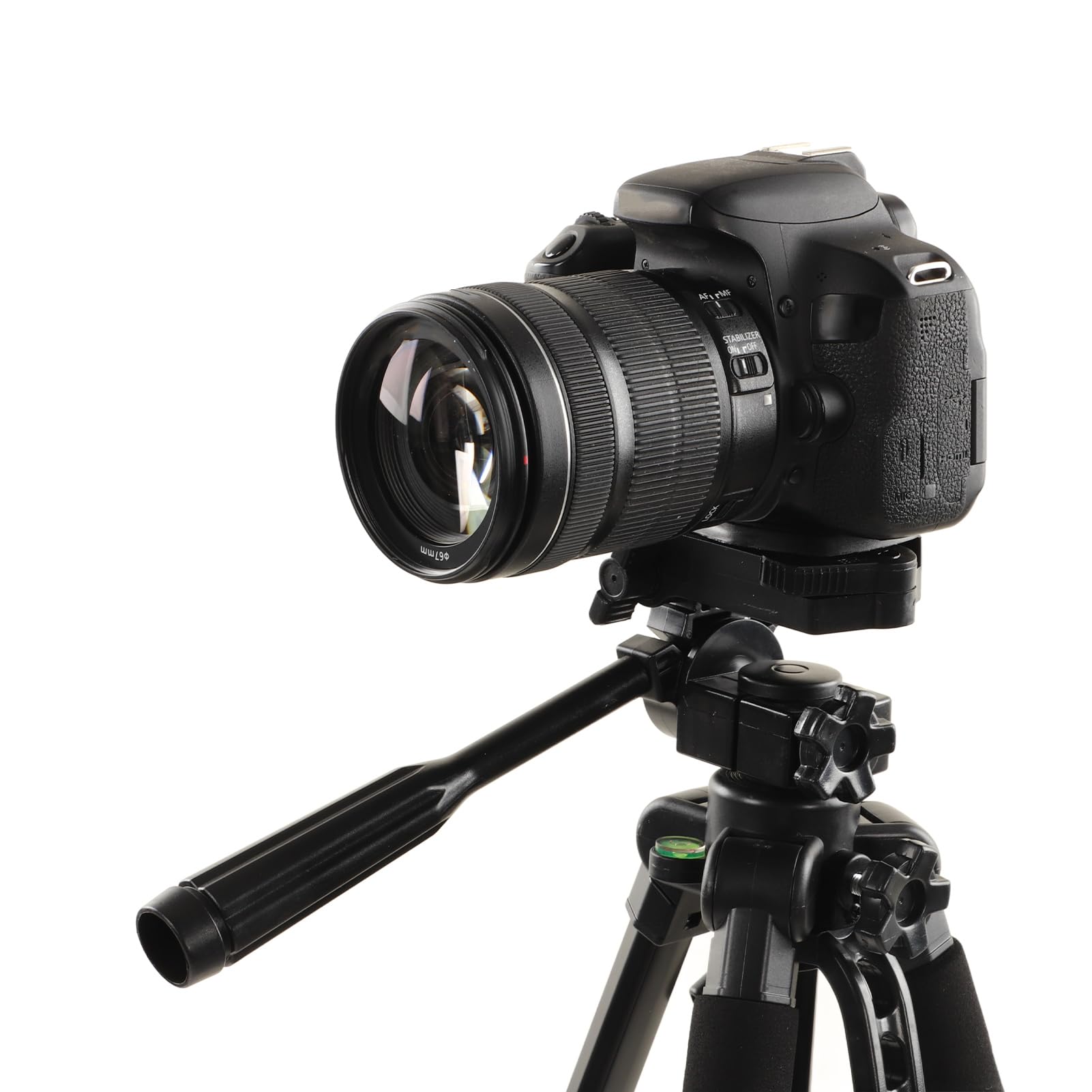 Akozon Camera Tripod Cell Phone Tripod Extendable Stand For Live Stream Makeup For Cameras Cell Phones