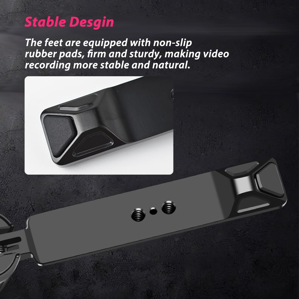 Akeipho Aluminum Heavy Duty Mini Tripod, Desktop Tabletop Stand Tripod For Dslrs Gimbals, Zhiyun Weebill/Crane/Lab, Dji Ronin S/Sc/Rs/Rsc Series, Osmo Mobile, Gimbal Handle Grip Stabilizer