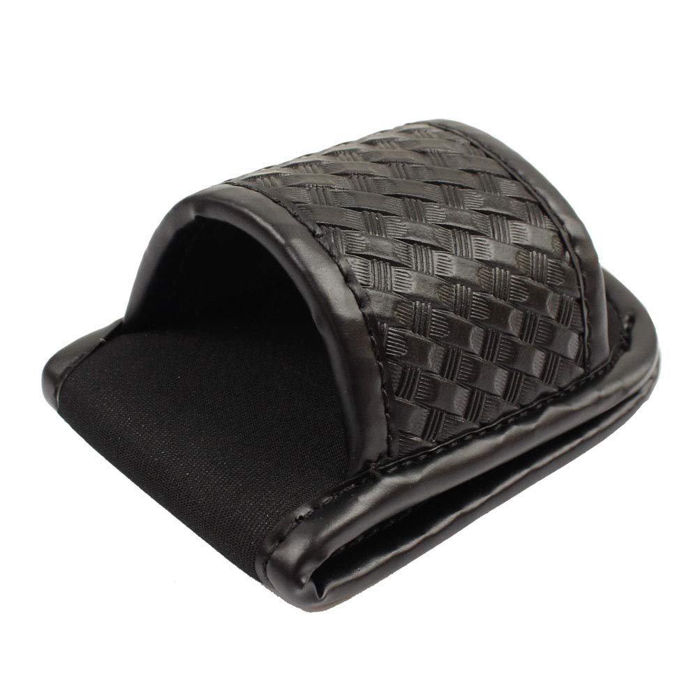 RocoUtility Basketweave Open Top D Cell Compact Light Holder, Duty Belt Accessories-Flashlight Pouch Holster