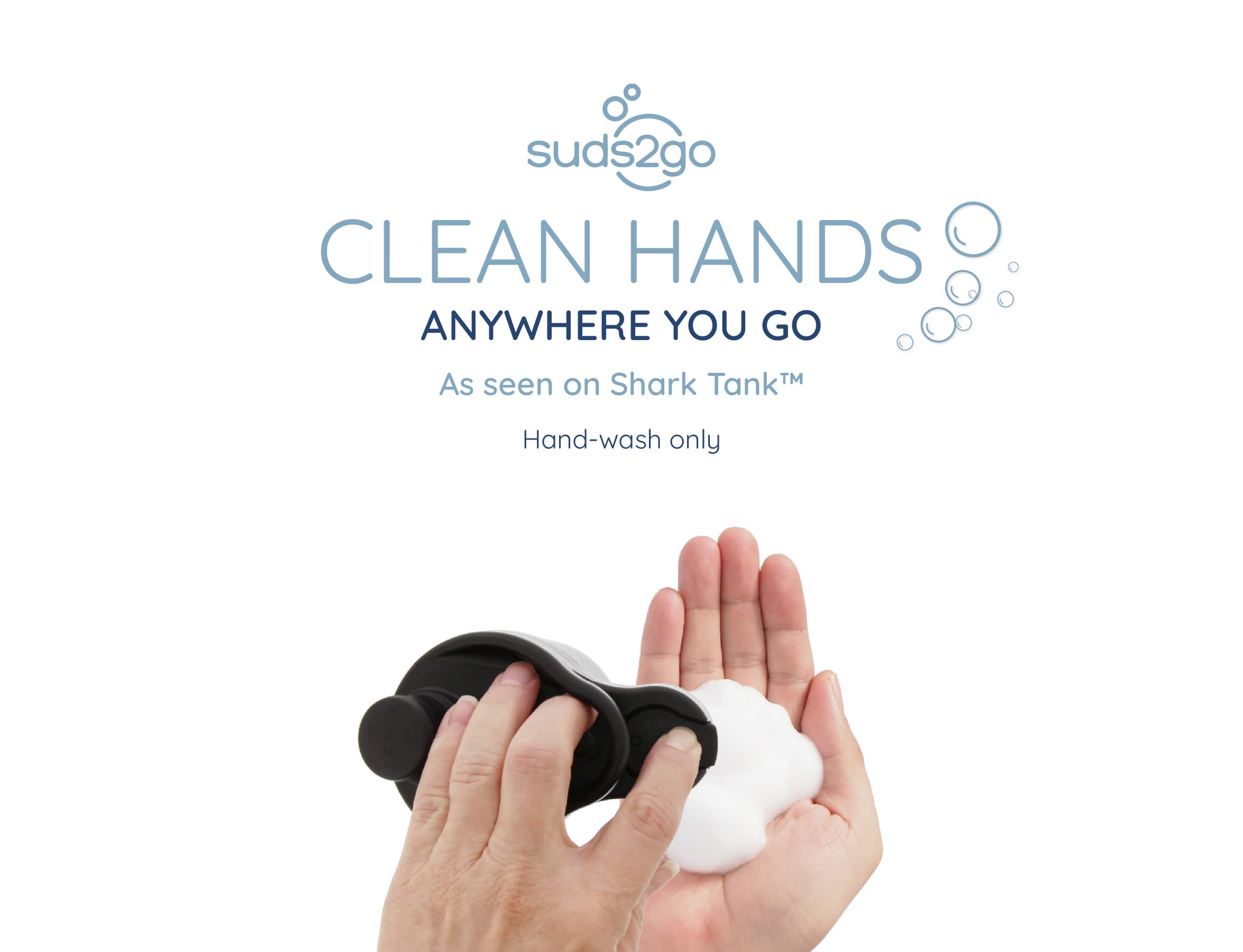 Portable Stainless Steel Water Bottle And Hand Wash System (20Oz) - Double Walled