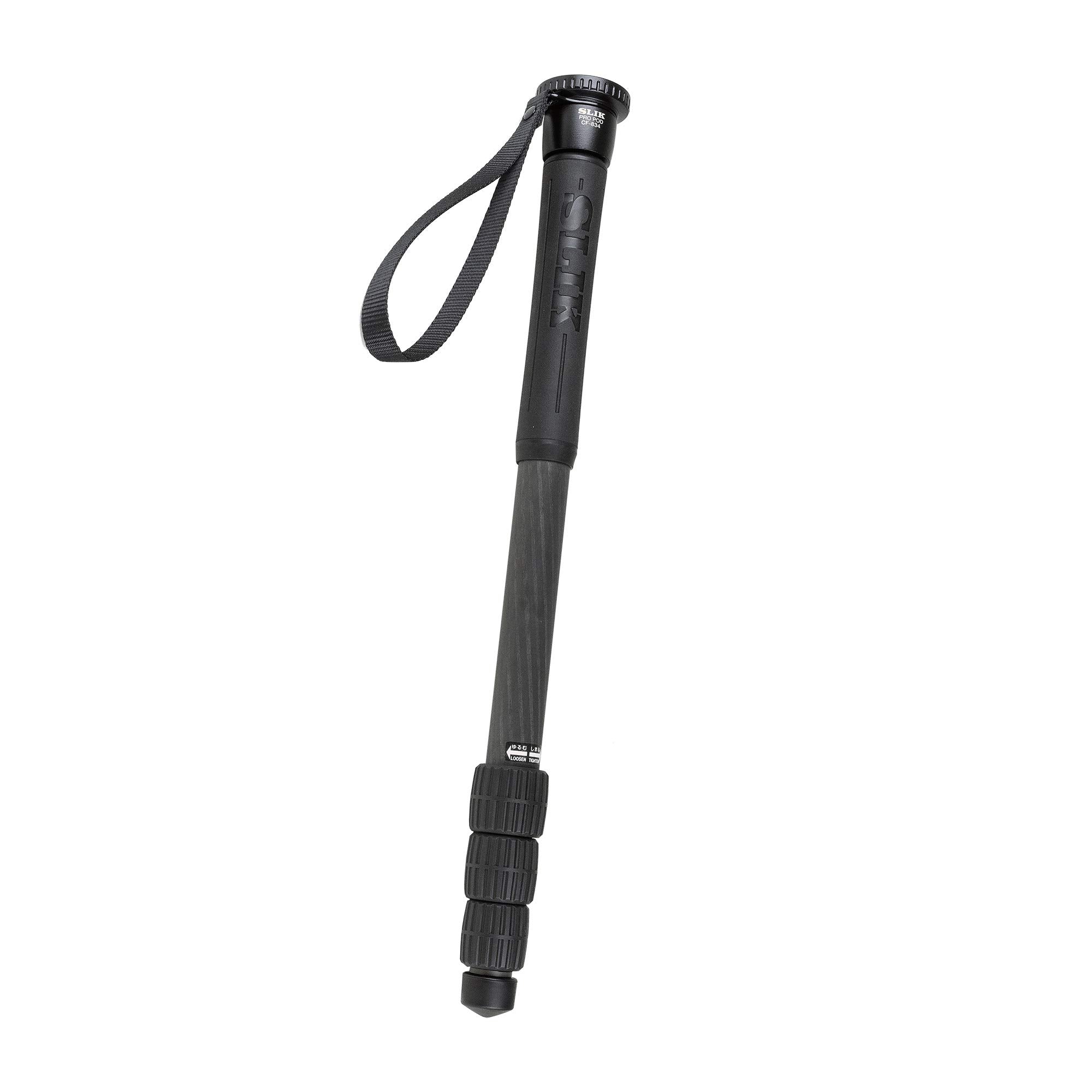 Slik Pro Pod Cf-834 Carbon Fiber Monopod Black (618-834)