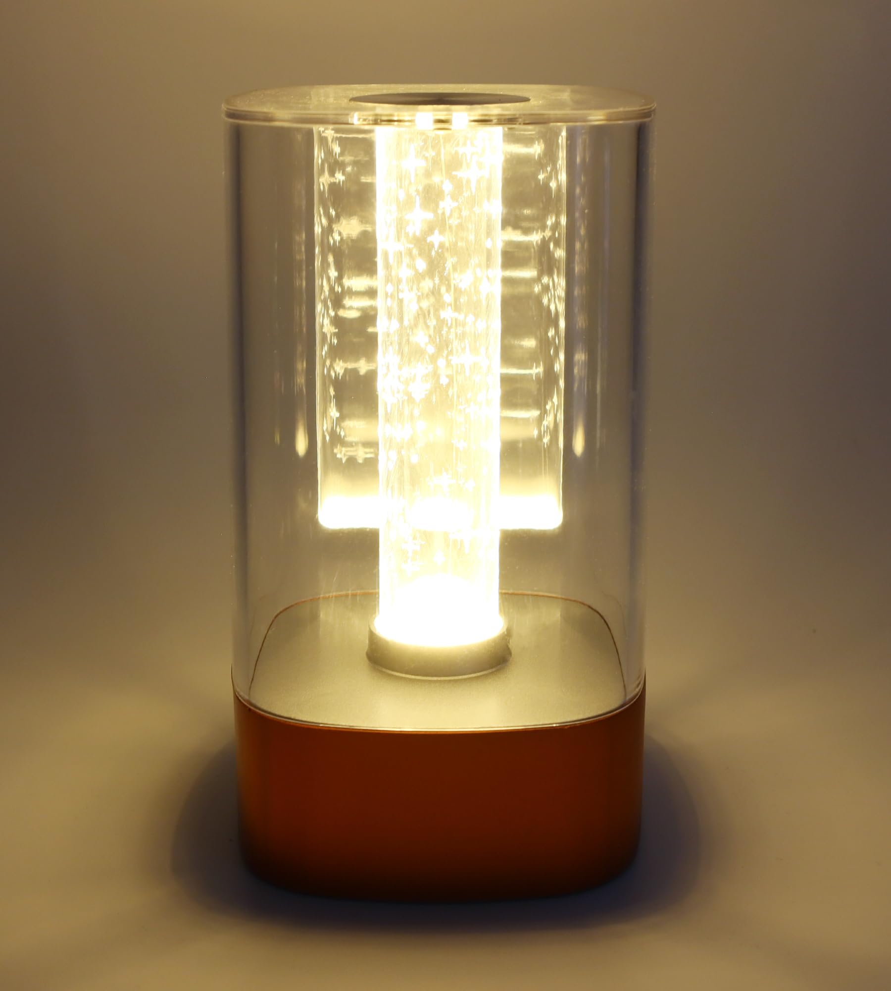 Wahliwahli Touch Night Light For Nursery, Table Lamp With Dimmable Control, Portable Rechargeable Modern Desk Lamp, Cordless Ambient Light Mood Lighting For Bedroom, Living Room (Star)