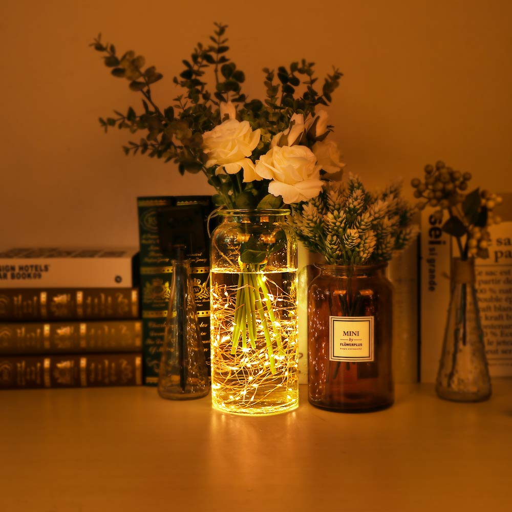 Zhijian 2 Pack Solar String Light Outdoor, 78 Feet 240 Led Outdoor Waterproof Copper Wire 8 Modes Fairy Lights For Garden, Christmas, , Wedding, Party